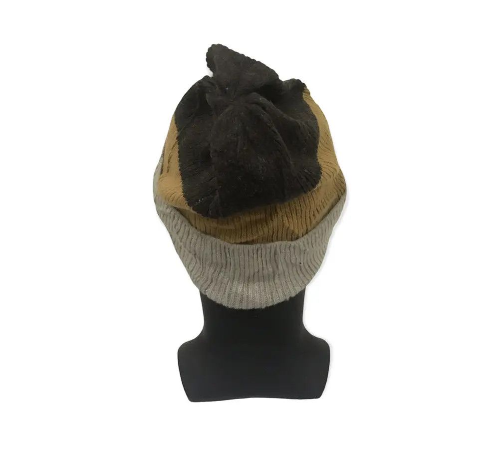 Japanese Brand × Vintage Japanese Brand Stripe Design Beanie Hat Size ONE SIZE - 4 Thumbnail