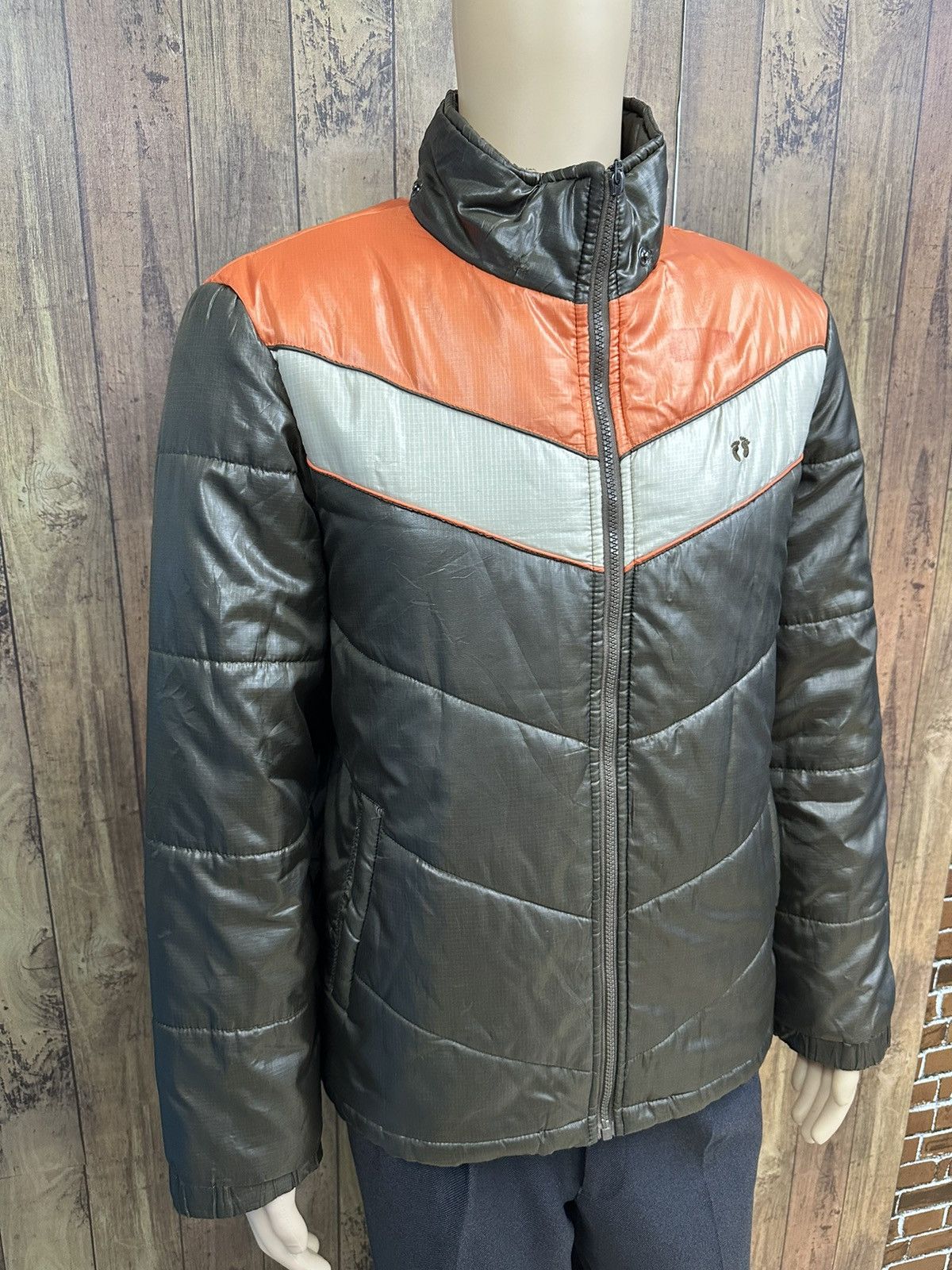 Hang Ten Vintage Hangten Puffer Down Jacket Z62 Size US L / EU 52-54 / 3 - 3 Thumbnail