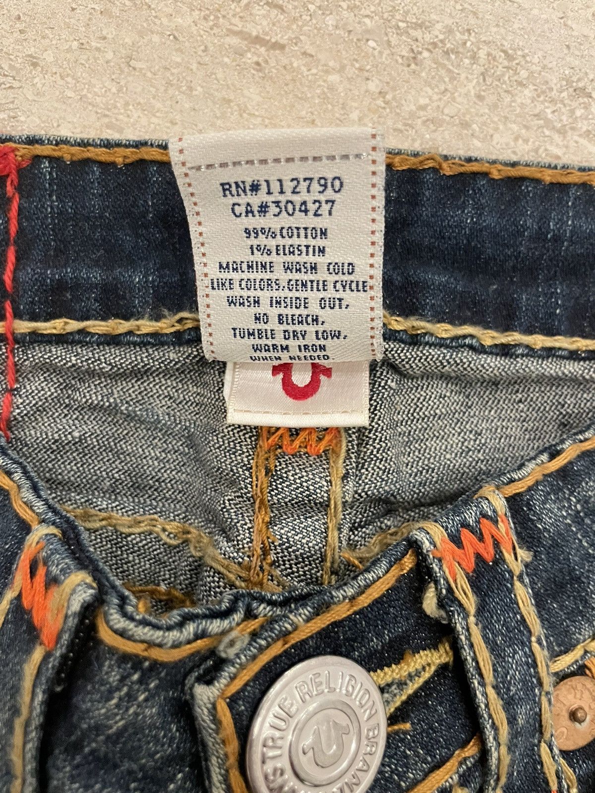 True Religion Vintage True Religion Joey Super T Jeans Size 25" / US 0 / IT 36 - 4 Thumbnail