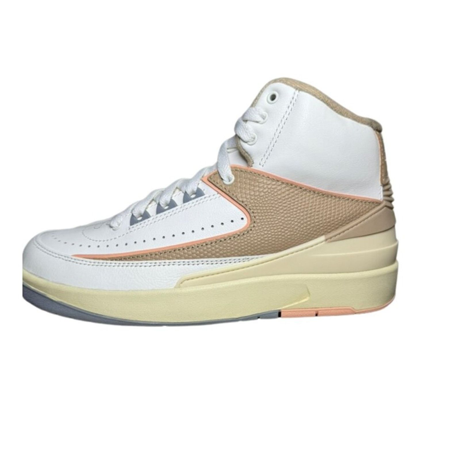 Nike Air Jordan 2 Retro Craft Sunset Haze/Pink W Size 7 NIB