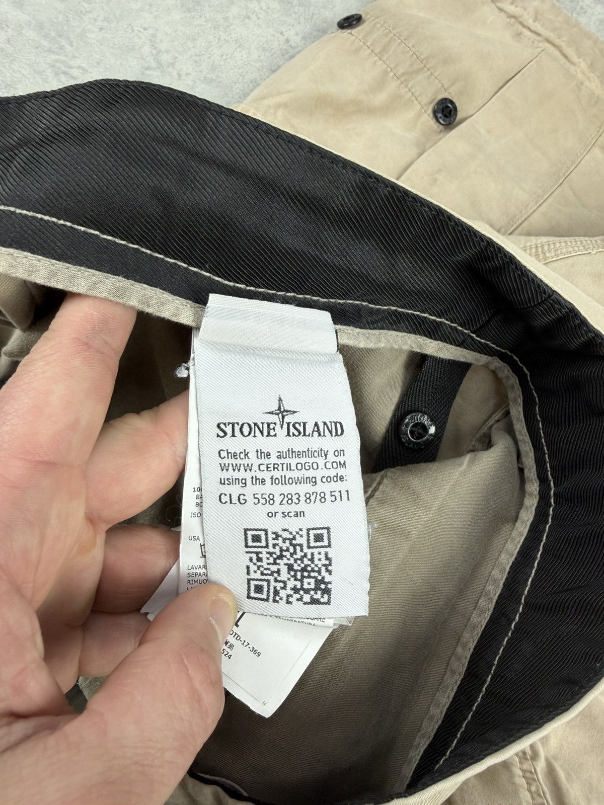 Stone Island Stone Island Cargo Shorts Beige Size W30 Size US 30 / EU 46 - 14 Thumbnail