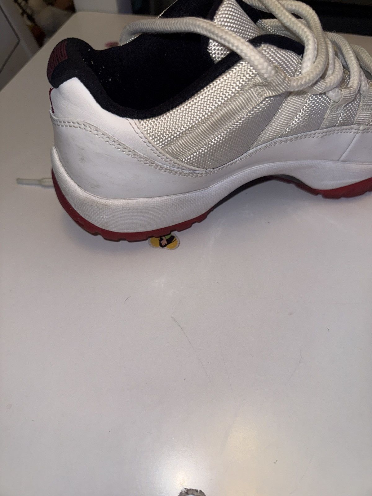 Nike Jordan 11 low cherry bottom Size US 9 / EU 42 - 10 Thumbnail