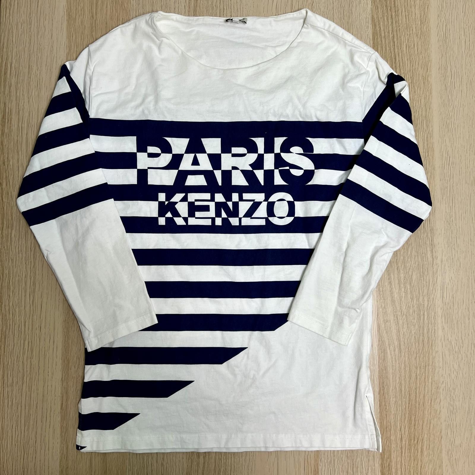 Kenzo Vintage Kenzo Paris Striped Shirt Size M / US 6-8 / IT 42-44 - 1 Thumbnail