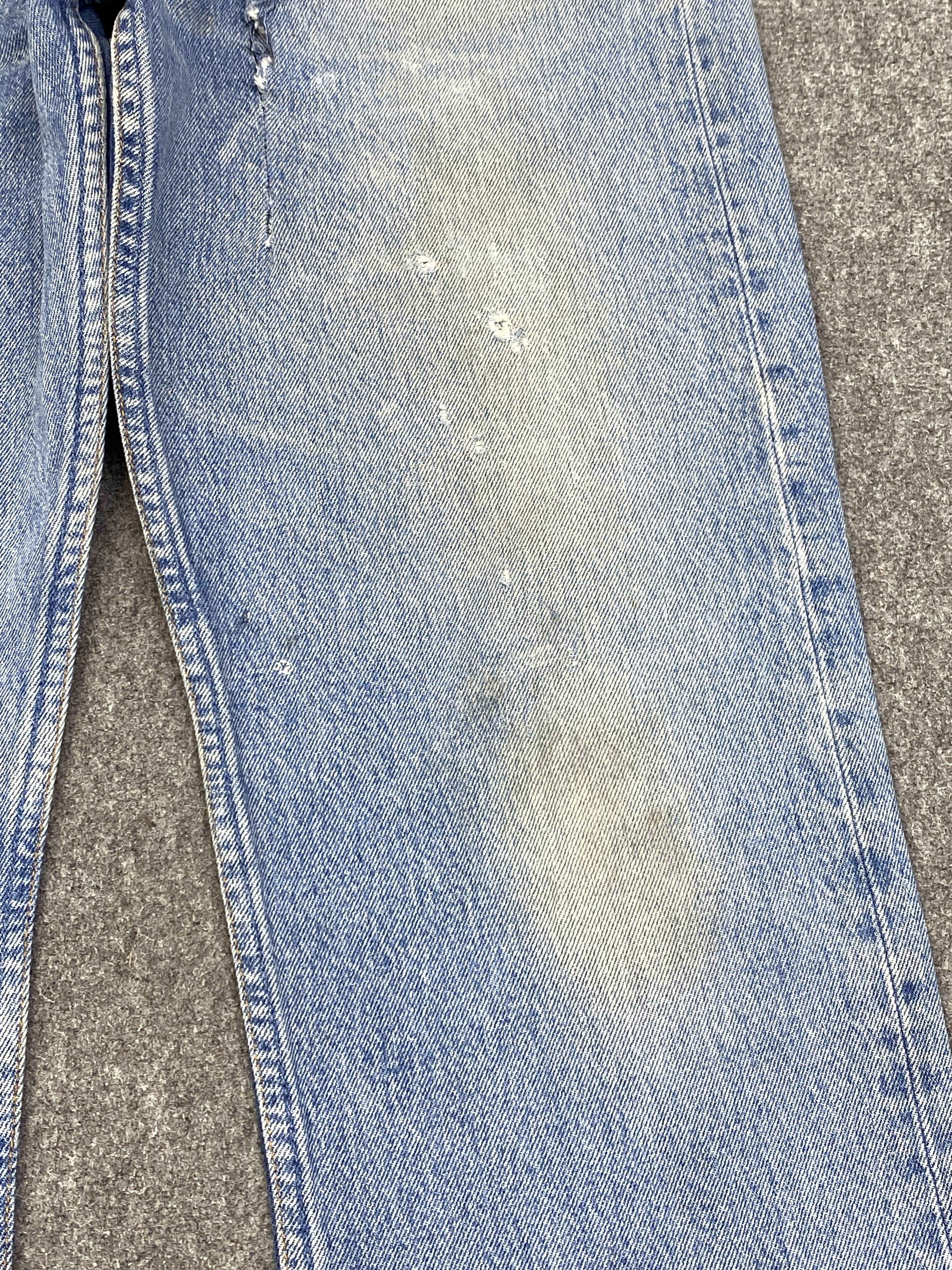 Levi's Vintage 90s Levi's 501 Distressed Faded Blue Jeans DP2849 Size US 32 / EU 48 - 9 Thumbnail