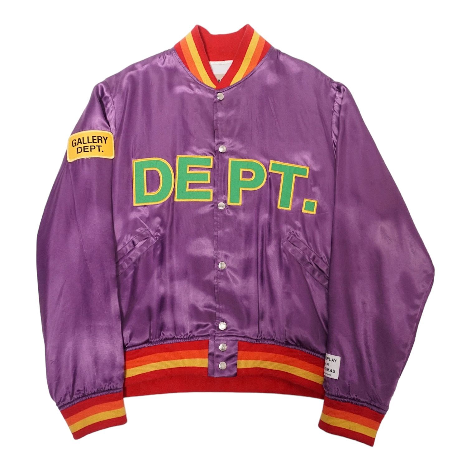 image of Gallery Dept Gallery Department Mvp Satin Jacket Purple, Men's (Size XL)