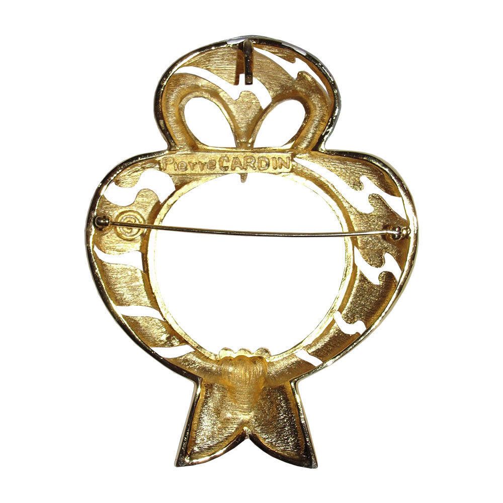 Pierre Cardin Runway Pierre Cardin Statement Enamel Owl Pin Size ONE SIZE - 3 Thumbnail