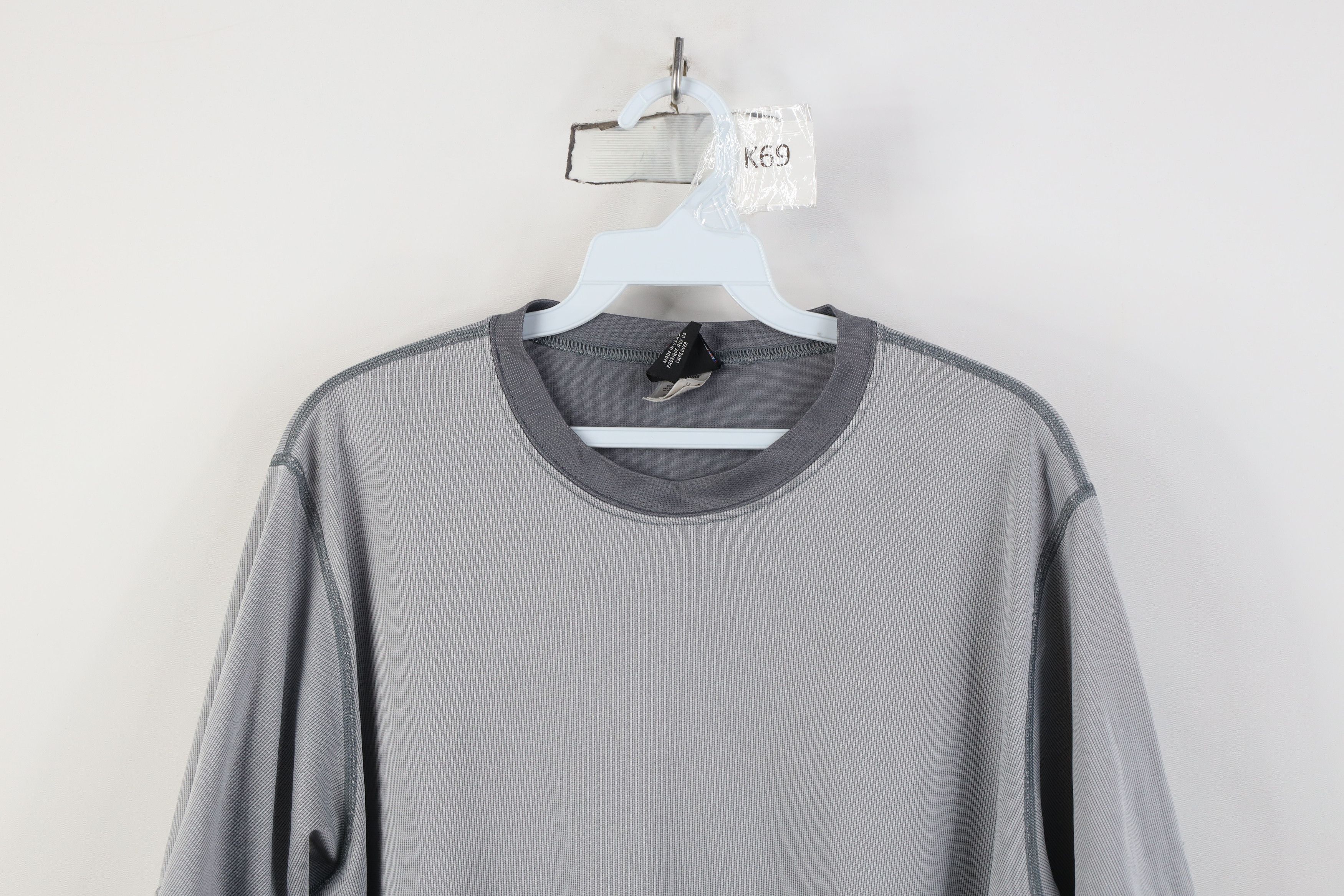 Patagonia Vintage Patagonia Capilene Thermal Knit T-Shirt Gray USA Size US L / EU 52-54 / 3 - 2 Thumbnail