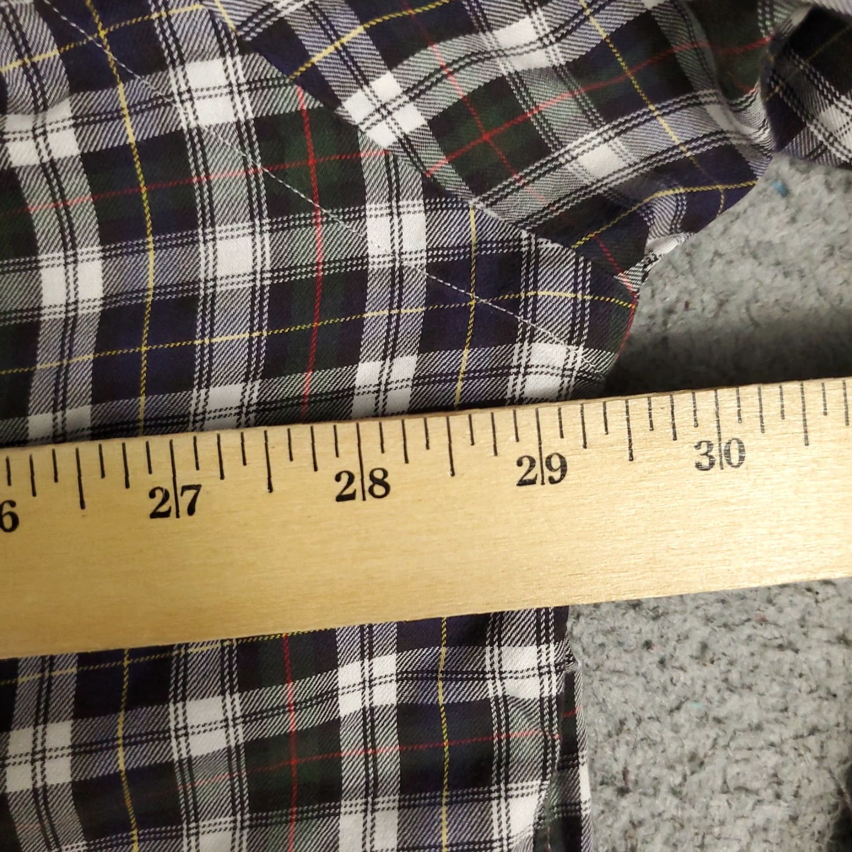 Ralph Lauren Ralph Lauren Shirt Men 2XL Button-Up Long Sleeve Plaid Blue Cotton Mens Size US XXL / EU 58 / 5 - 7 Thumbnail
