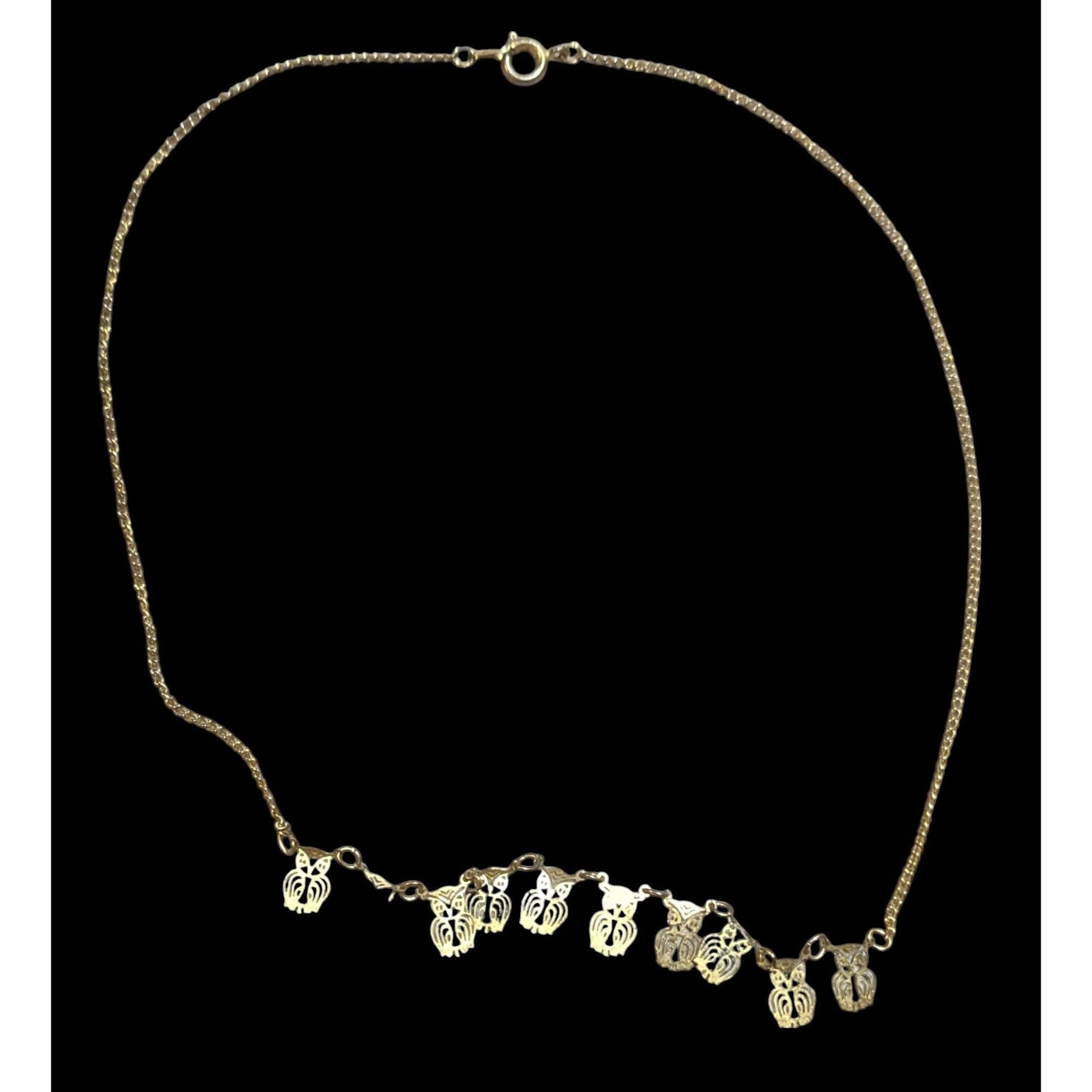 Other Minimalist Gold Tone Owl Charm Necklace Size ONE SIZE - 1 Thumbnail