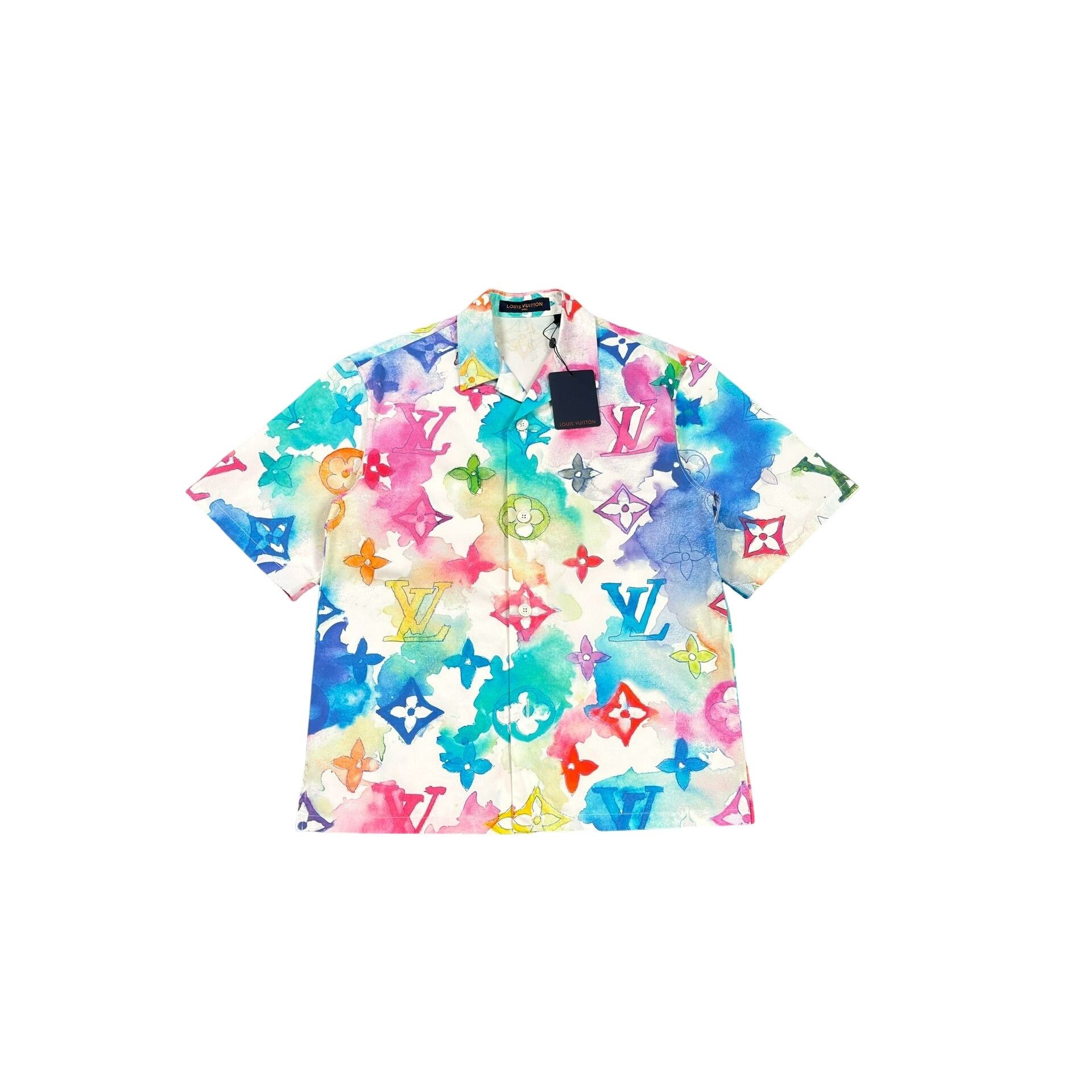 Louis Vuitton Louis Vuitton Watercolor Monogram Shirt XS Size US XS / EU 42 / 0 - 1 Thumbnail