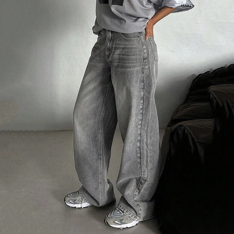 Japanese Brand Clean fit Simple Men's Denim Jeans Size US 33 - 1 Thumbnail