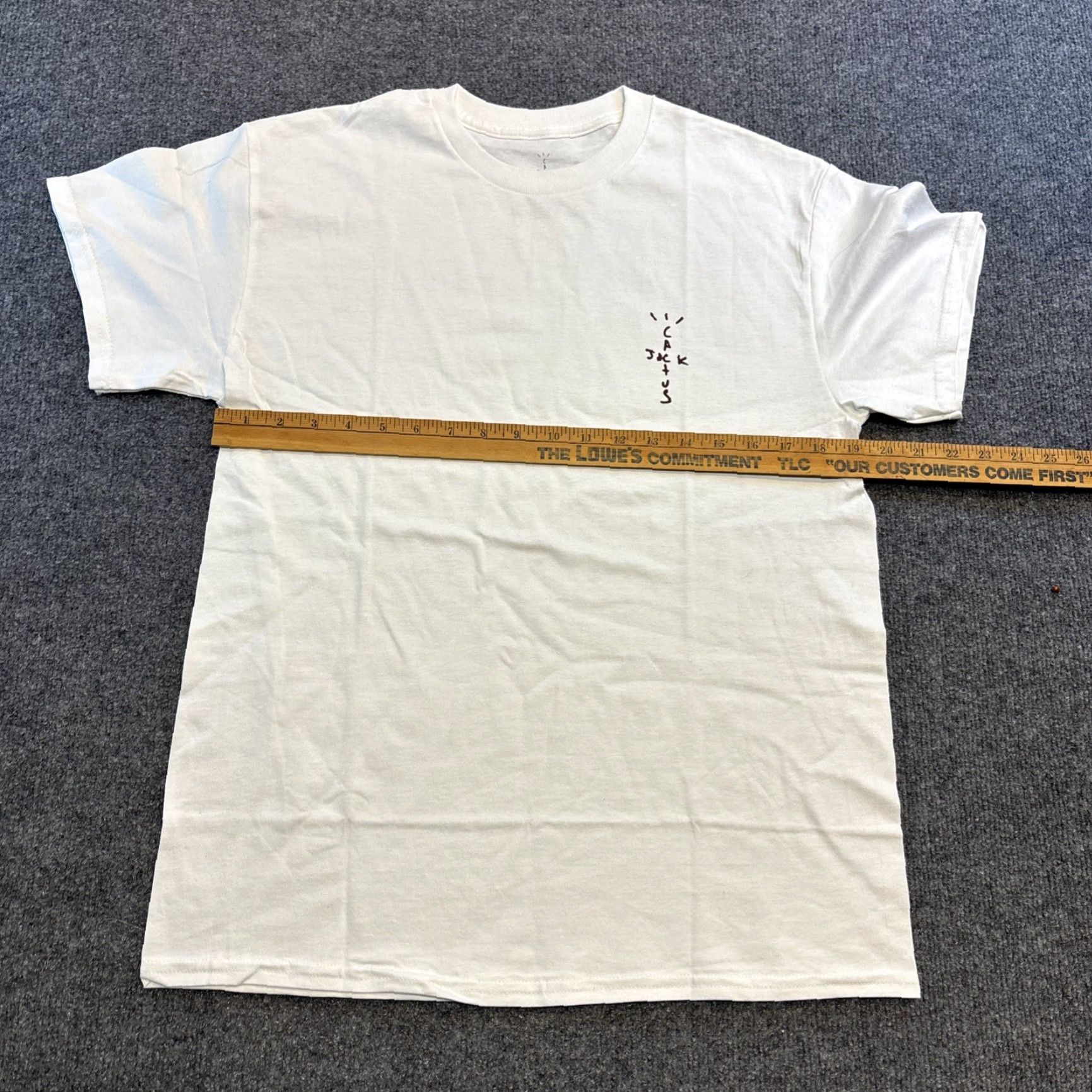 Travis Scott Travis Scott Cactus Jack T-Shirt Mens Medium White Rap Tee Rapper Size US M / EU 48-50 / 2 - 4 Thumbnail