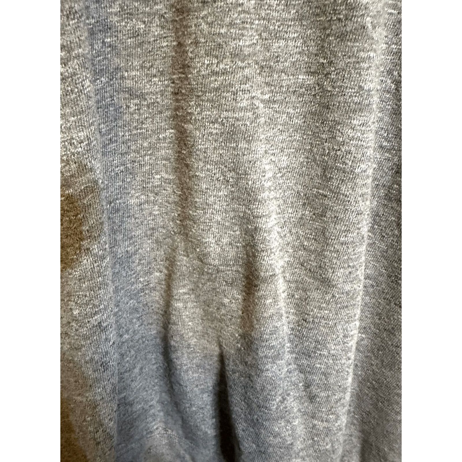 MONROW VINTAGE Monrow Women's Crew Neck Original Fleece Raglan Pullover Gray M Size M / US 6-8 / IT 42-44 - 5 Thumbnail