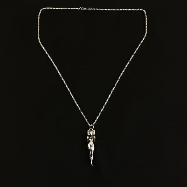 Jewelry Punk Necklace Gothic Chain Size ONE SIZE - 2 Thumbnail