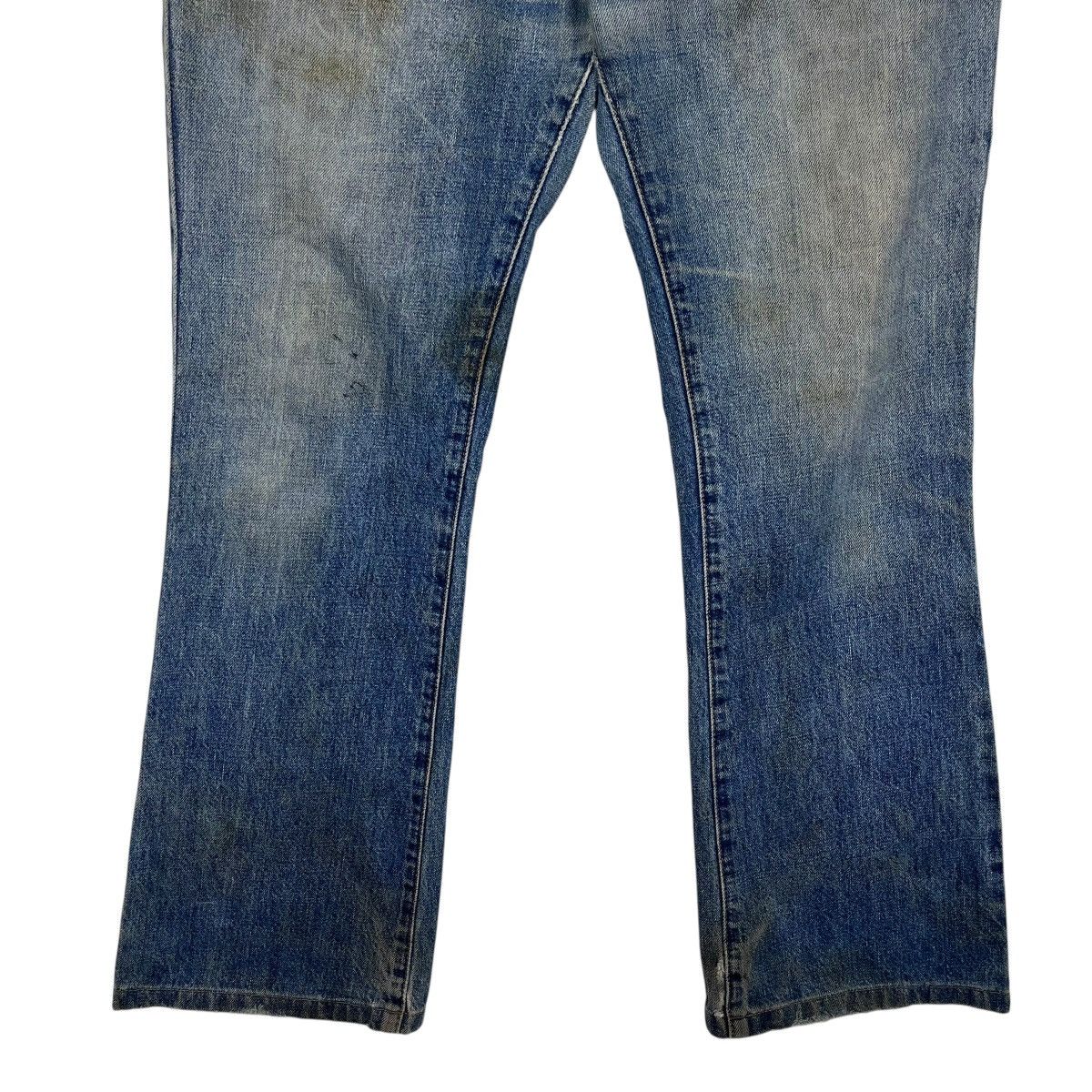 Wrangler Vintage Wrangler Distressed Flare Denim Jeans Size US 32 / EU 48 - 4 Thumbnail