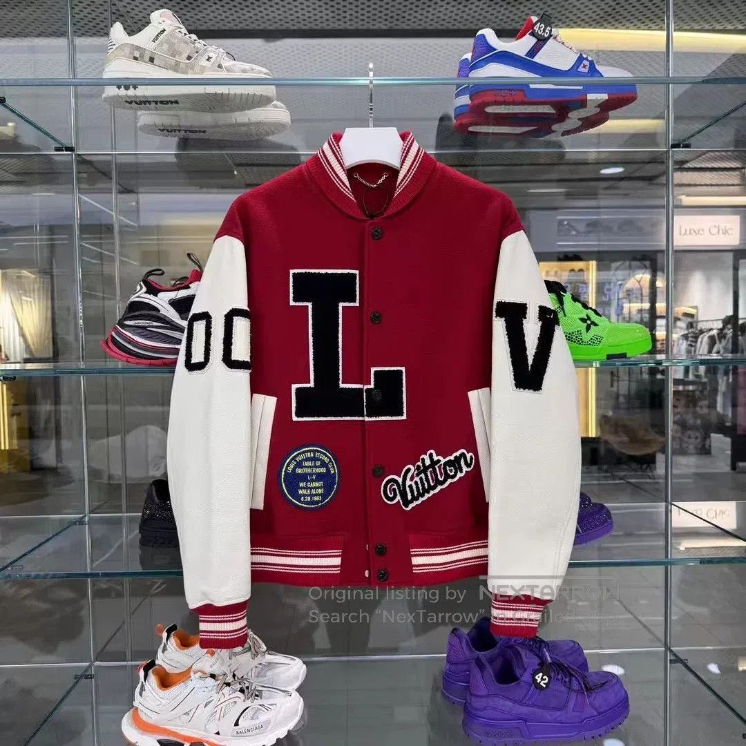 Louis Vuitton Louis Vuitton Colorblock Embroidered Baseball Jacket. Size US M / EU 48-50 / 2 - 1 Thumbnail