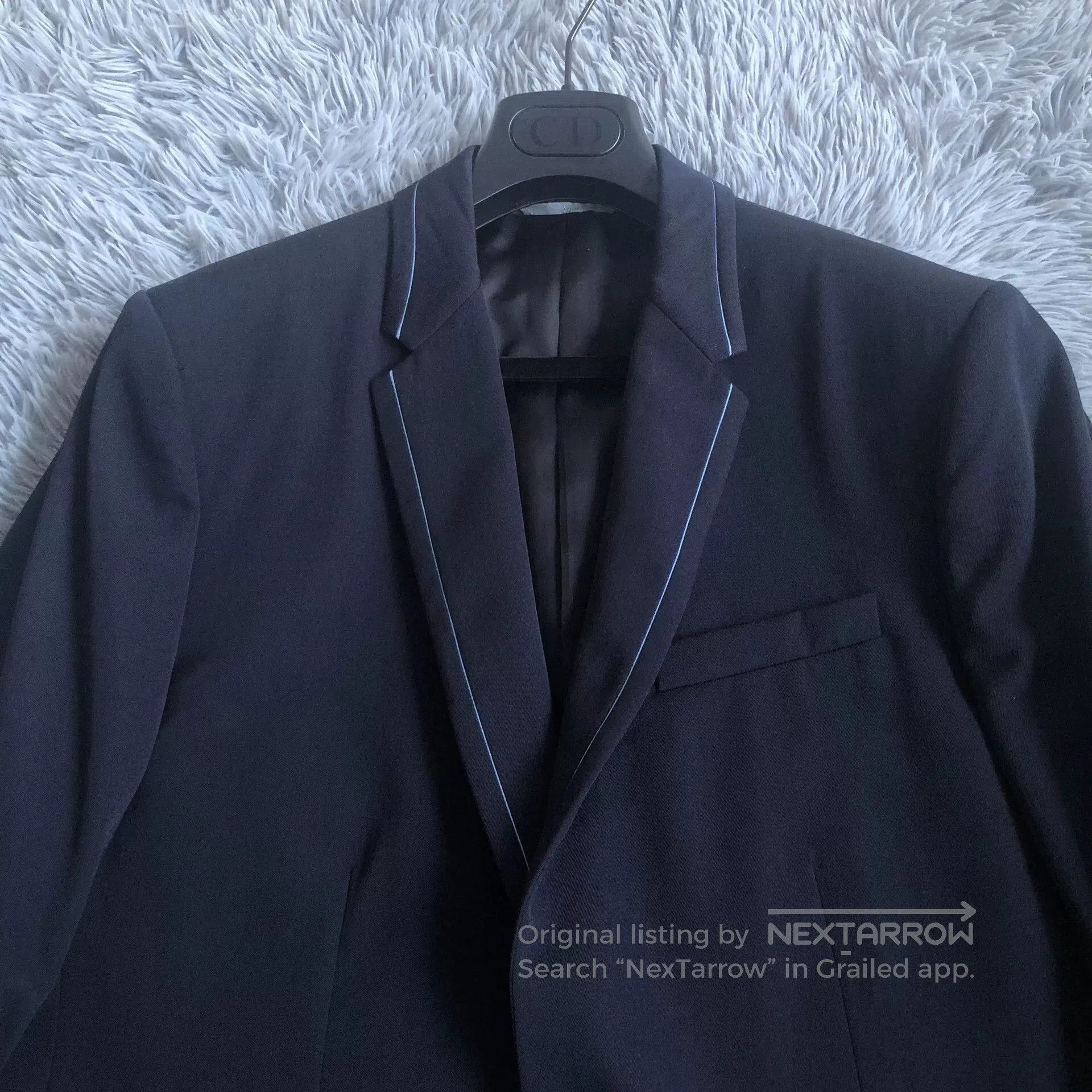 Dior Dior Homme 16SS Blue Wool Suit Set. Size US L / EU 52-54 / 3 - 3 Thumbnail