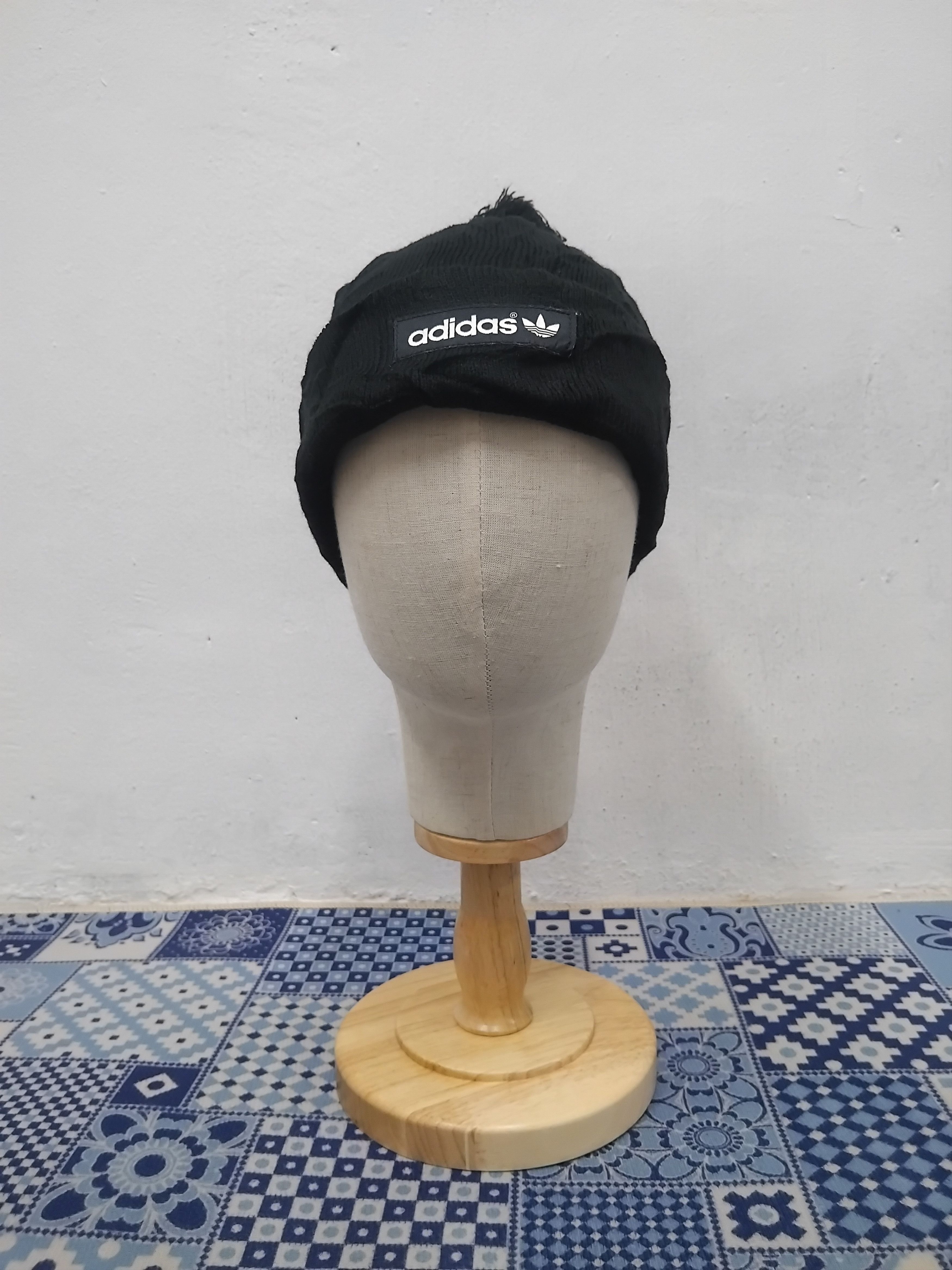 Adidas Adidas trefoil black beanie Size ONE SIZE - 4 Thumbnail