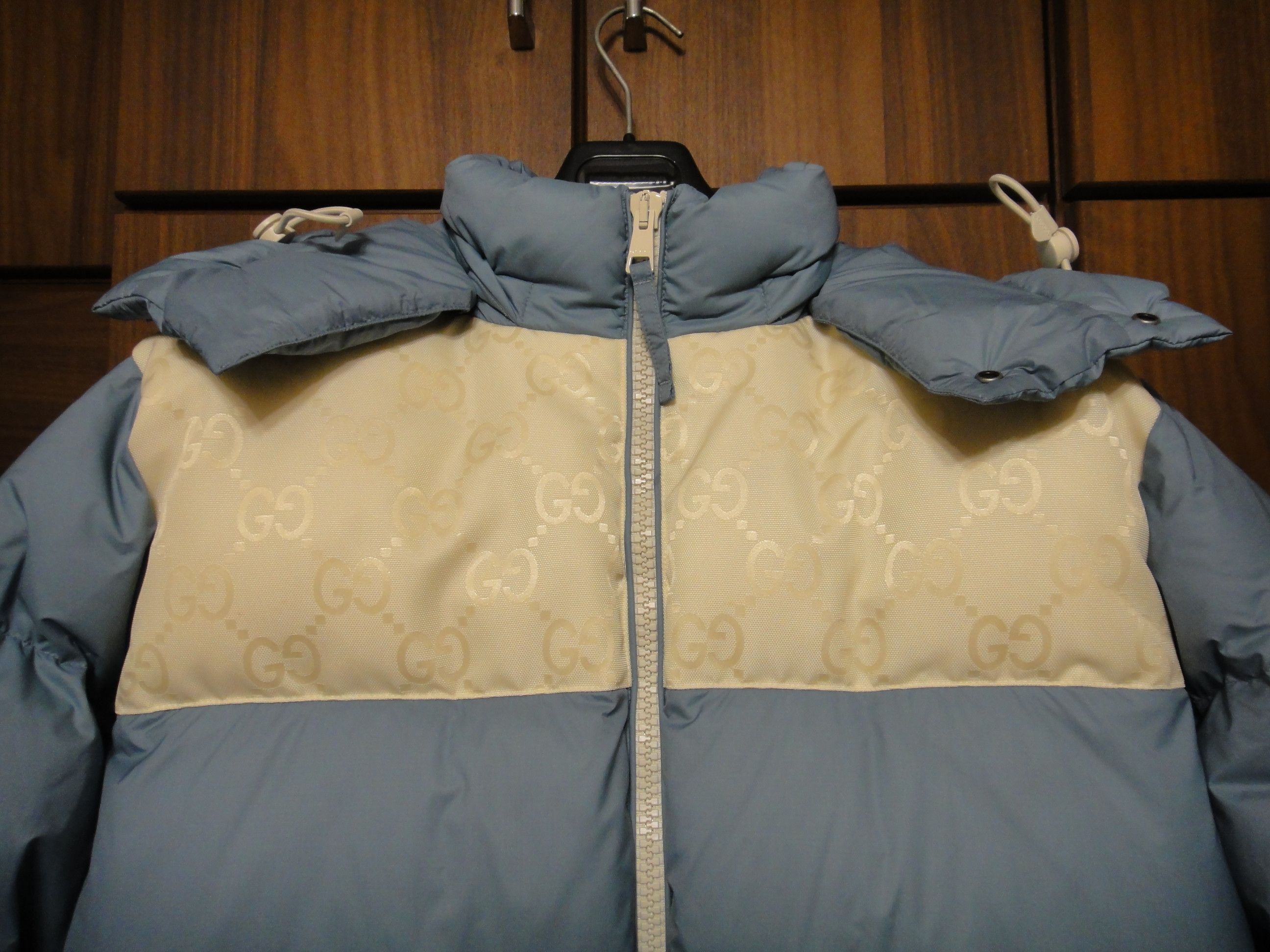 Gucci NEW GUCCI GOOSE DOWN JACKET with GG inserts size48 Size US L / EU 52-54 / 3 - 6 Thumbnail