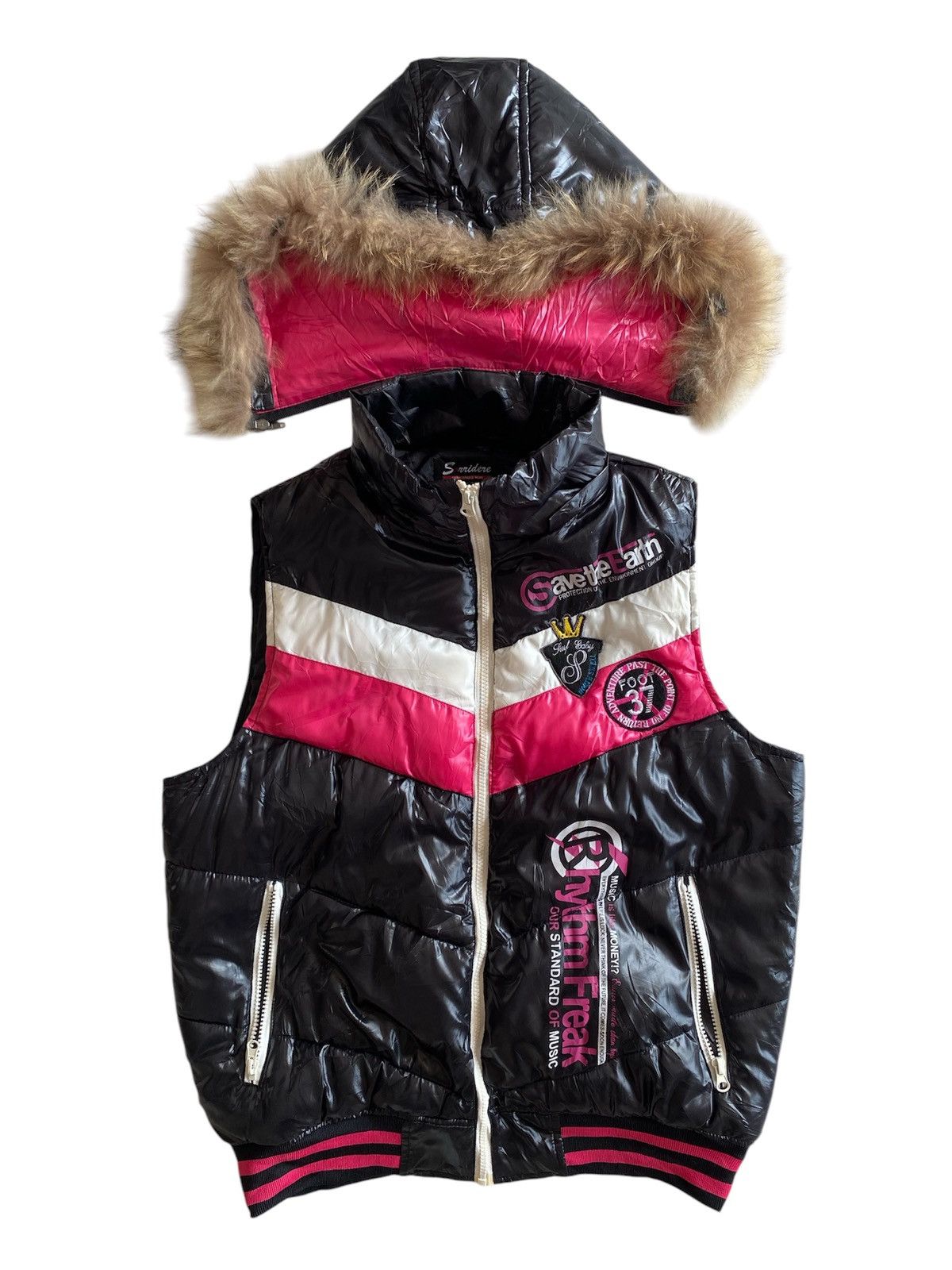 If Six Was Nine Sorridere Vest Fur Jacket Ifsixwasnine Lgb Style Size US L / EU 52-54 / 3 - 1 Thumbnail