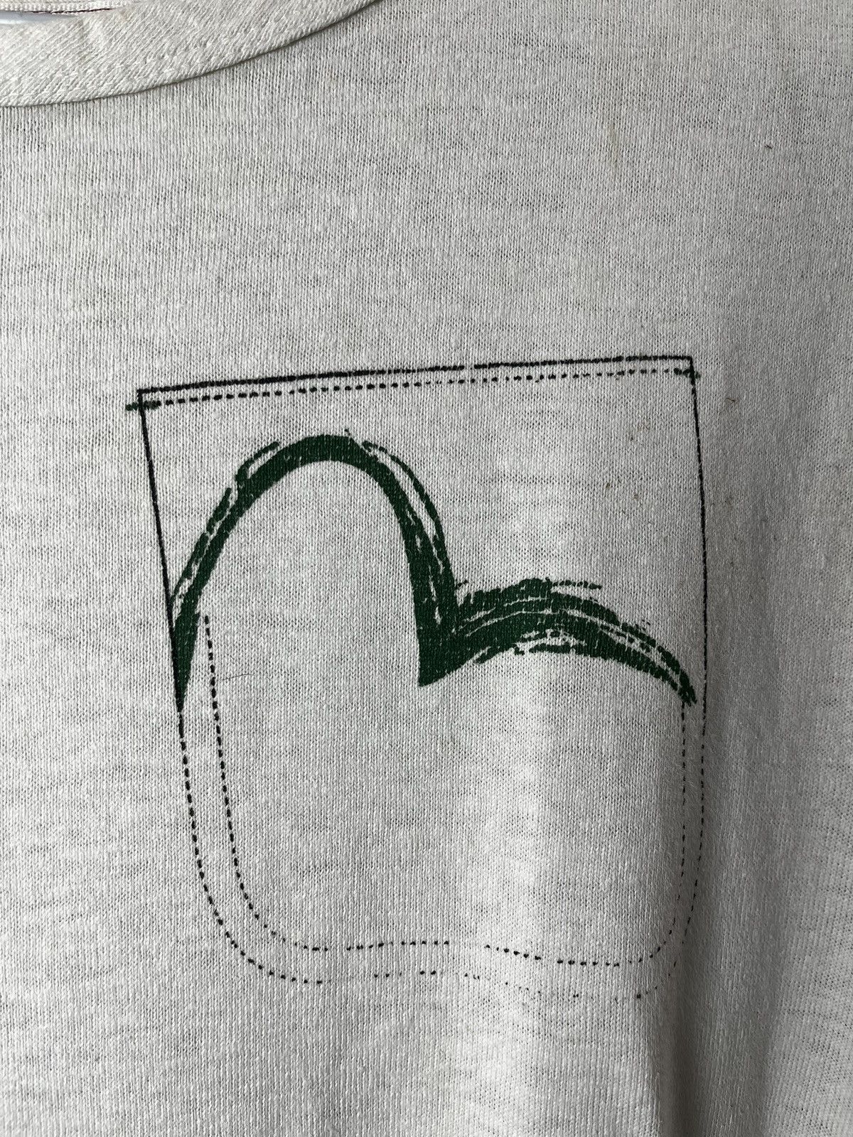 Evisu Rare Vintage Evisu Monogram Logo Japanese T Shirt Size US L / EU 52-54 / 3 - 4 Thumbnail