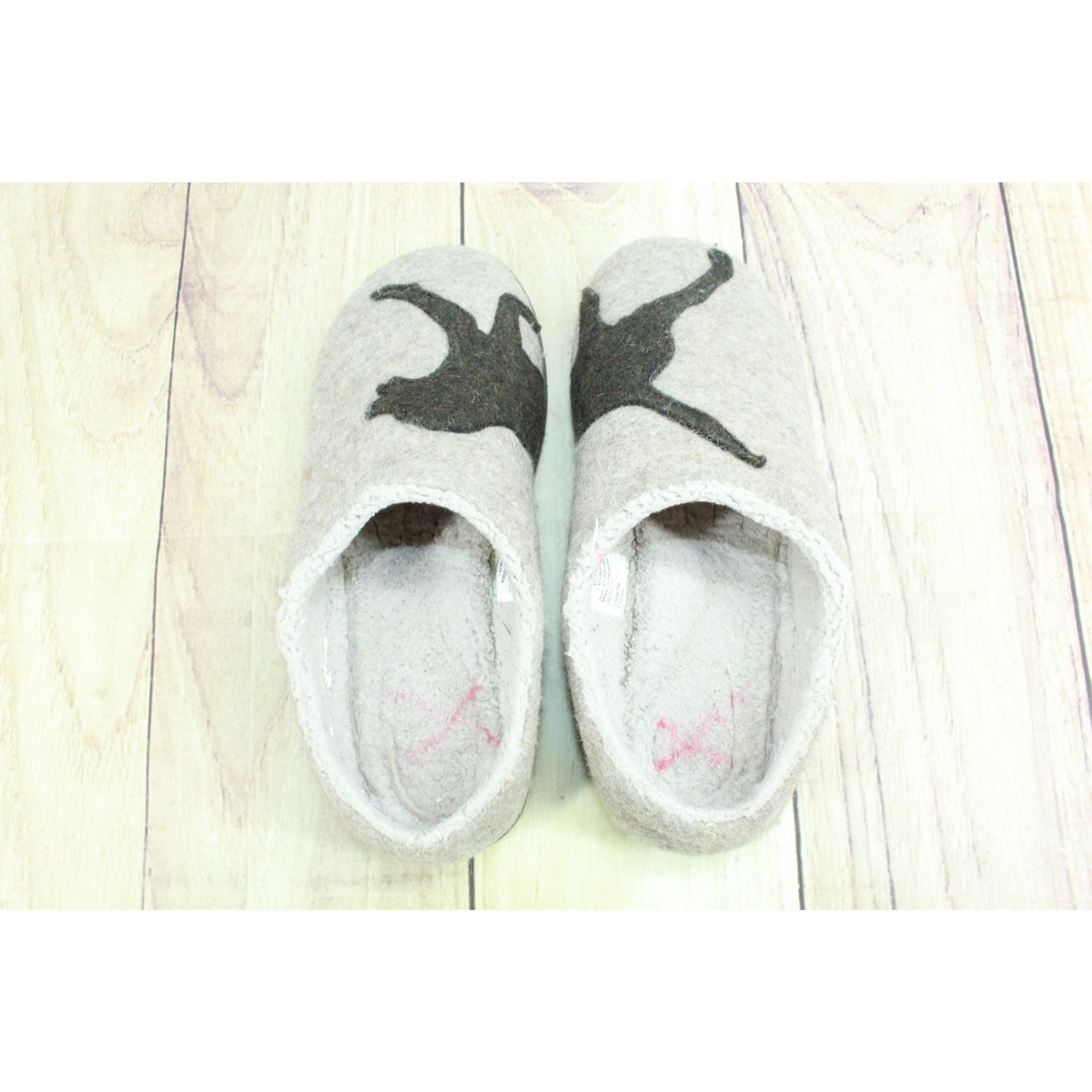 L.L. Bean LL Bean Women's Wool Motif Daybreak Slipper Scuffs Size 6 M Size US 6 / IT 36 - 7 Thumbnail