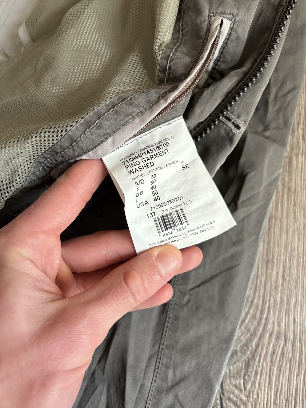 Schneiders Schneiders Salzburg Pino Garment Washed Light Jacket Size 50 Size US M / EU 48-50 / 2 - 7 Thumbnail