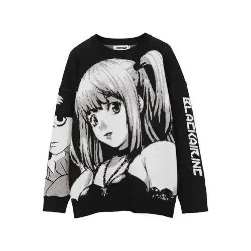 Aran Isles Knitwear New Anime Death Note Knitwear Jumper Sweatshirt Size US M / EU 48-50 / 2 - 1 Thumbnail