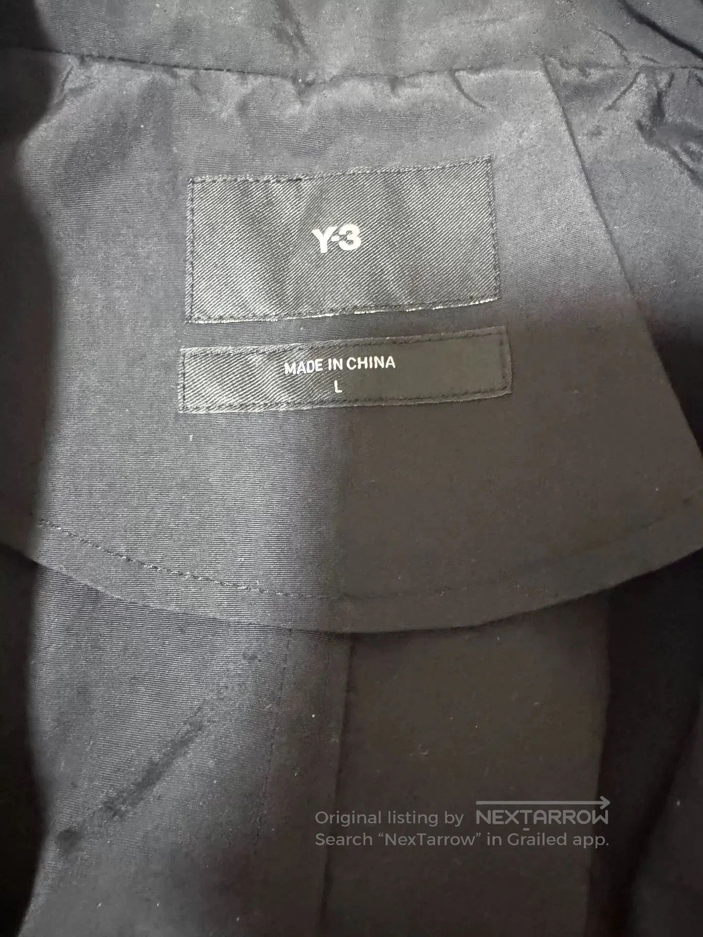Y-3 Yohji Yamamoto Y. Size US L / EU 52-54 / 3 - 3 Thumbnail