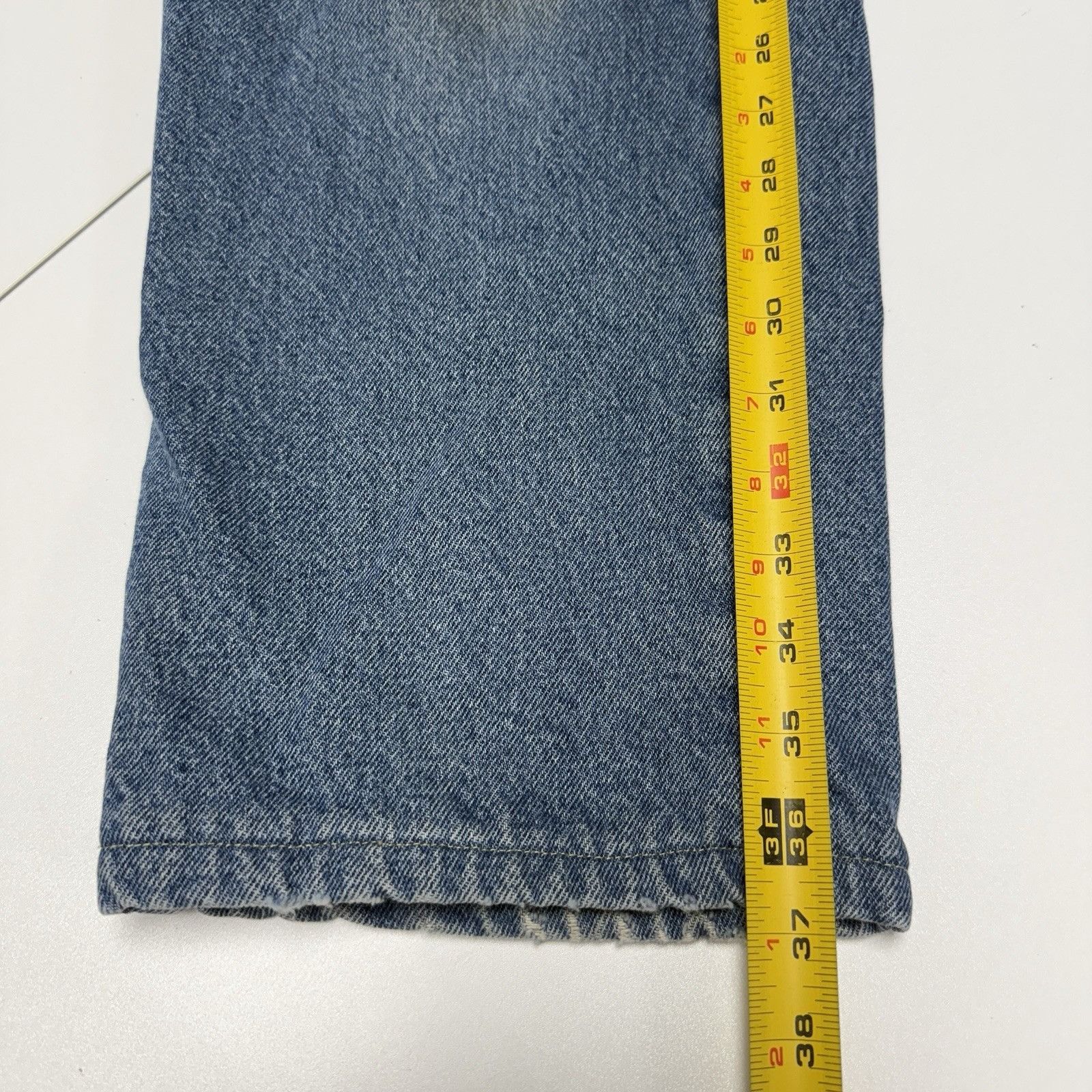L.L. Bean LL Bean Flannel Lined Jeans Mens Size 35 (31x25) Blue Comfor Size US 35 - 15 Thumbnail