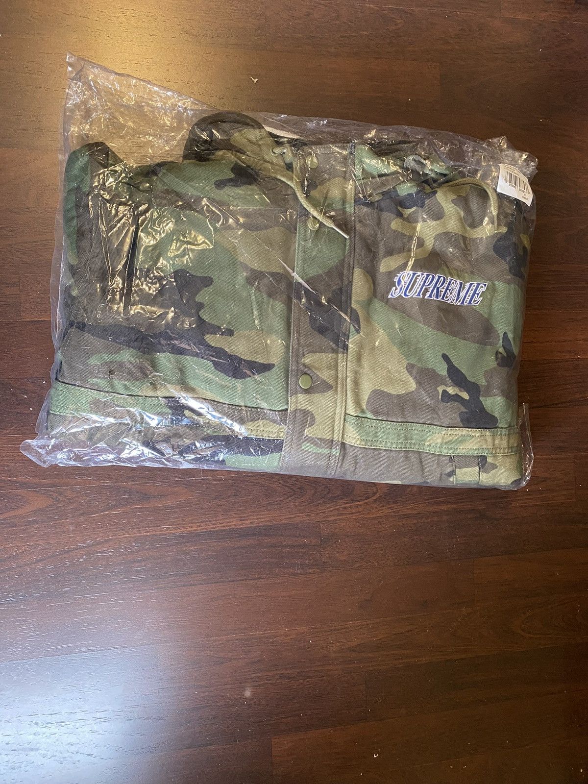 Mitchell & Ness × Supreme Supreme Mitchell & Ness Twill Stadium Jacket Camo Size US M / EU 48-50 / 2 - 3 Thumbnail