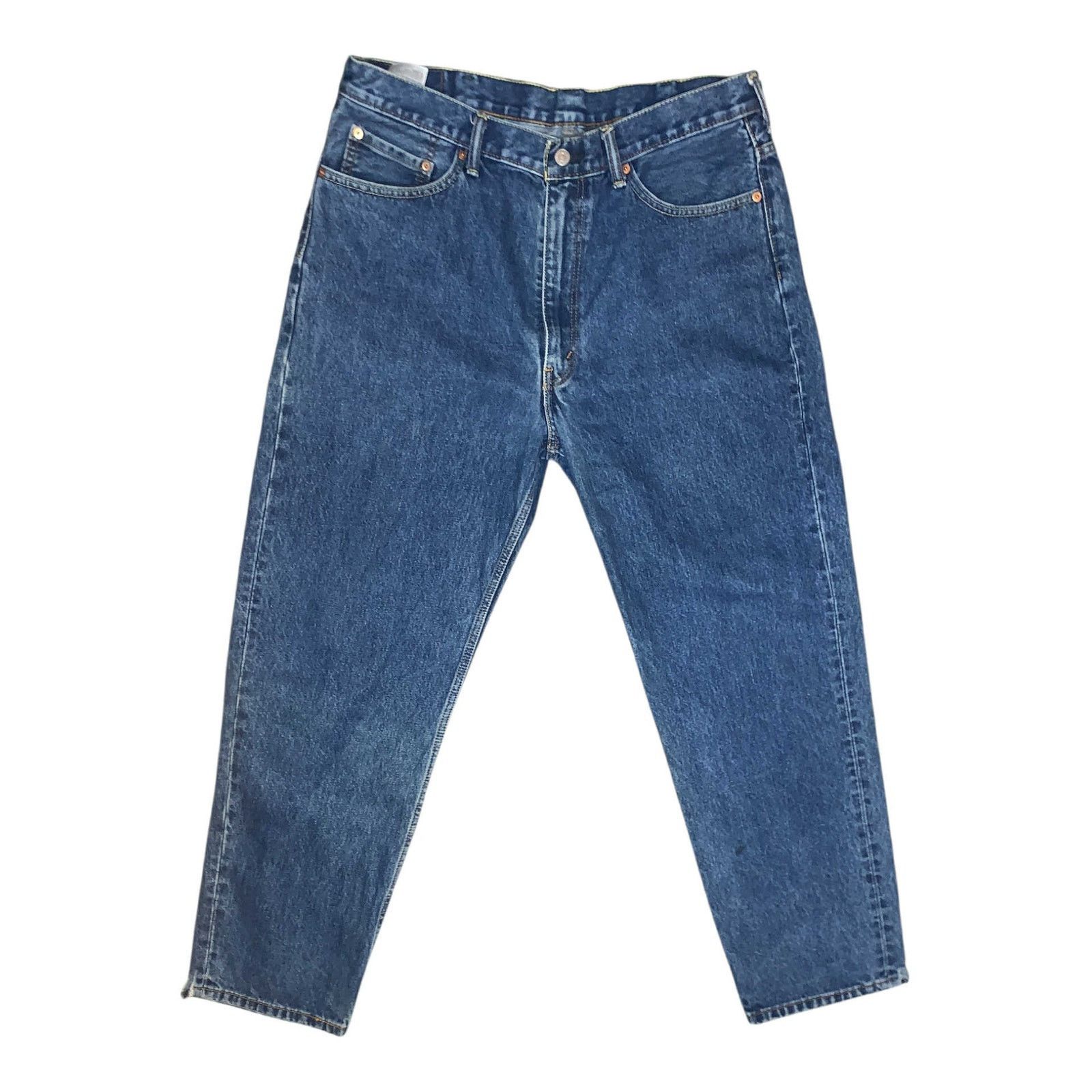 Levi's Levi's 550 Jeans Relaxed Straight Regular Tapered 38x32 Size US 38 / EU 54 - 3 Thumbnail