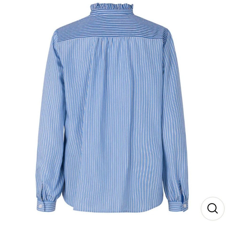 Baum und Pferdgarten BAUM UND PFERDGARTEN MACEO Button Up Shirt Blue Twin Stripe Size S / US 4 / IT 40 - 2 Thumbnail