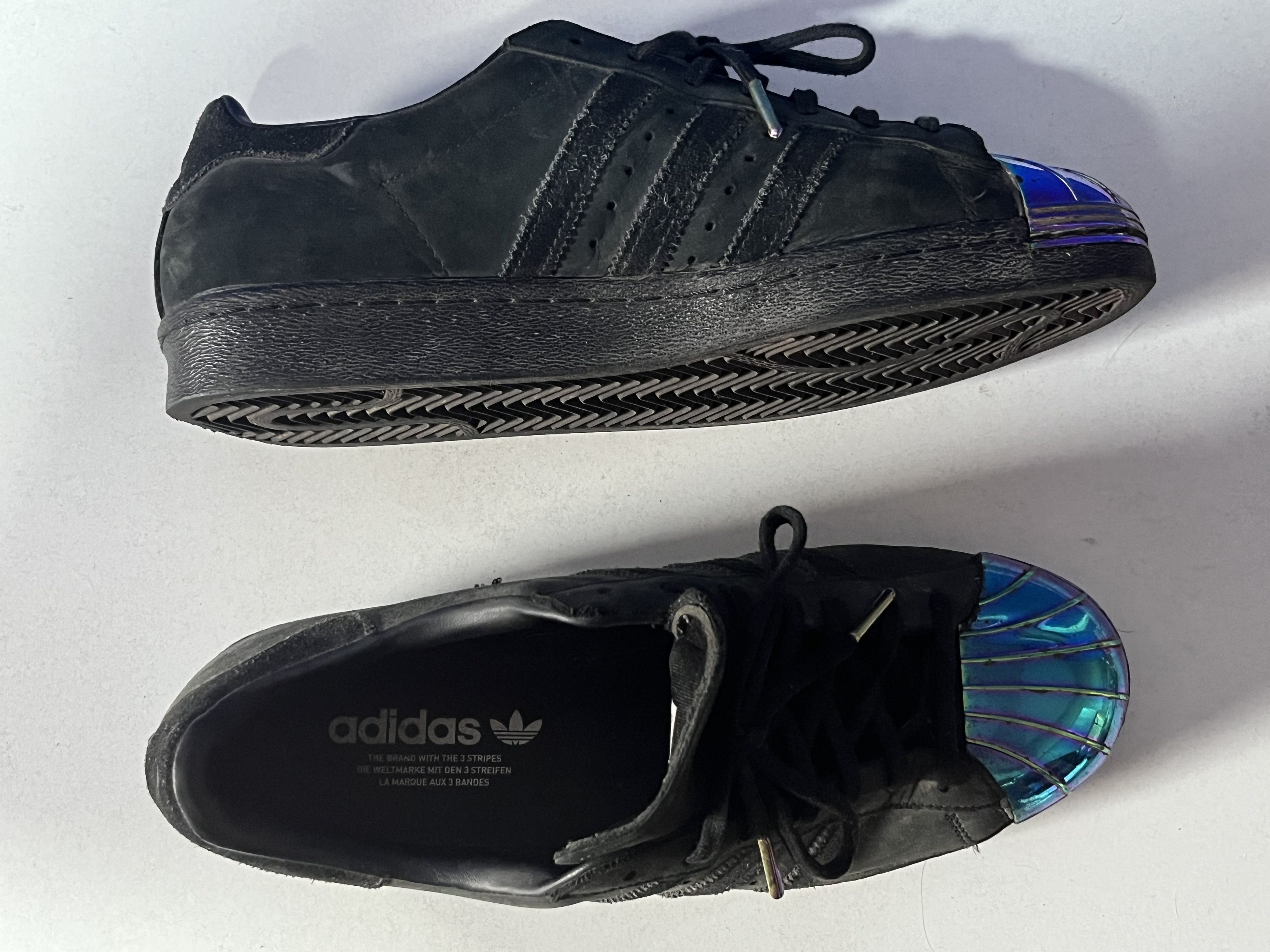 Adidas adidas Superstar 80s Metal Toe 'Core Black' Size US 10 / IT 40 - 4 Thumbnail