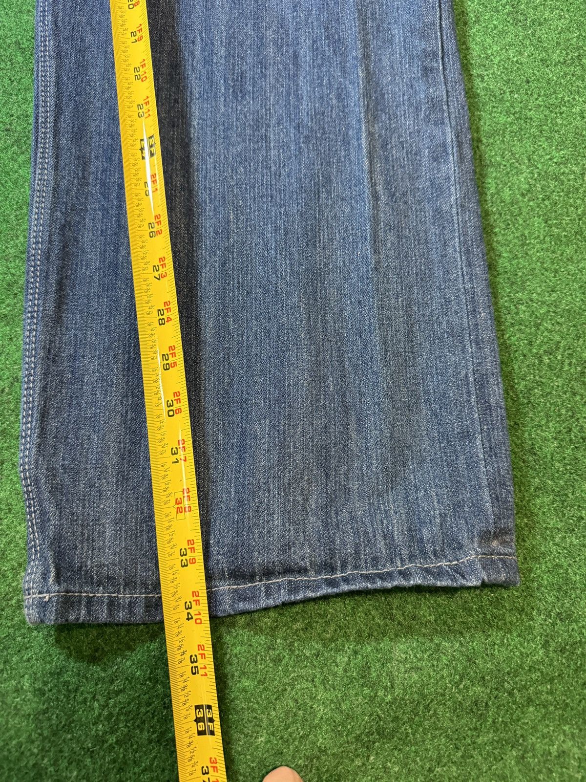 Sean John × Vintage Y2K Sean John Hip Hop Baggy Wide Leg Loose Denim Jeans Size US 42 / EU 58 - 7 Thumbnail
