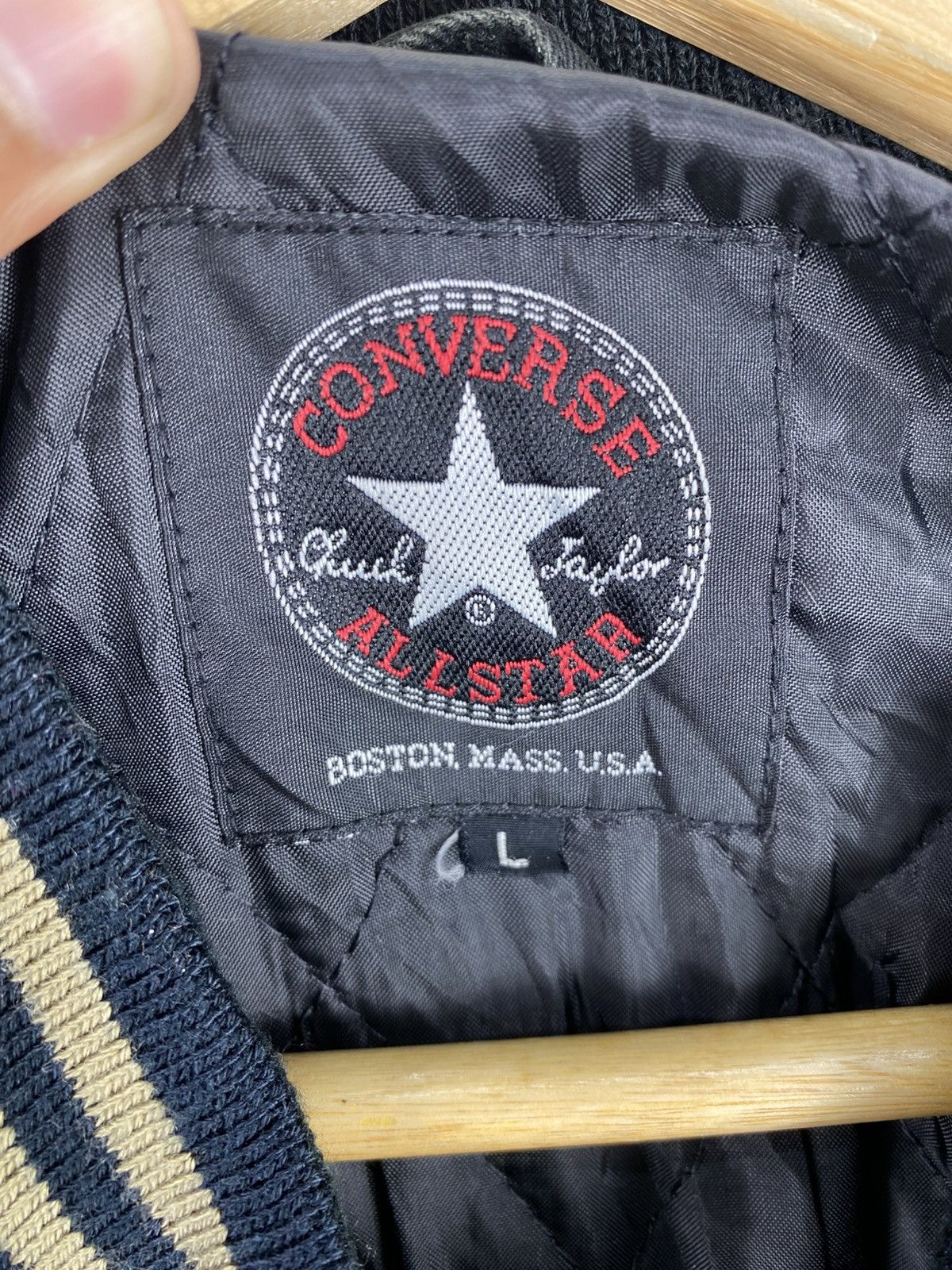 Converse Vintage 90’s Converse Allstar Varsity Jacket Size US XL / EU 56 / 4 - 12 Thumbnail