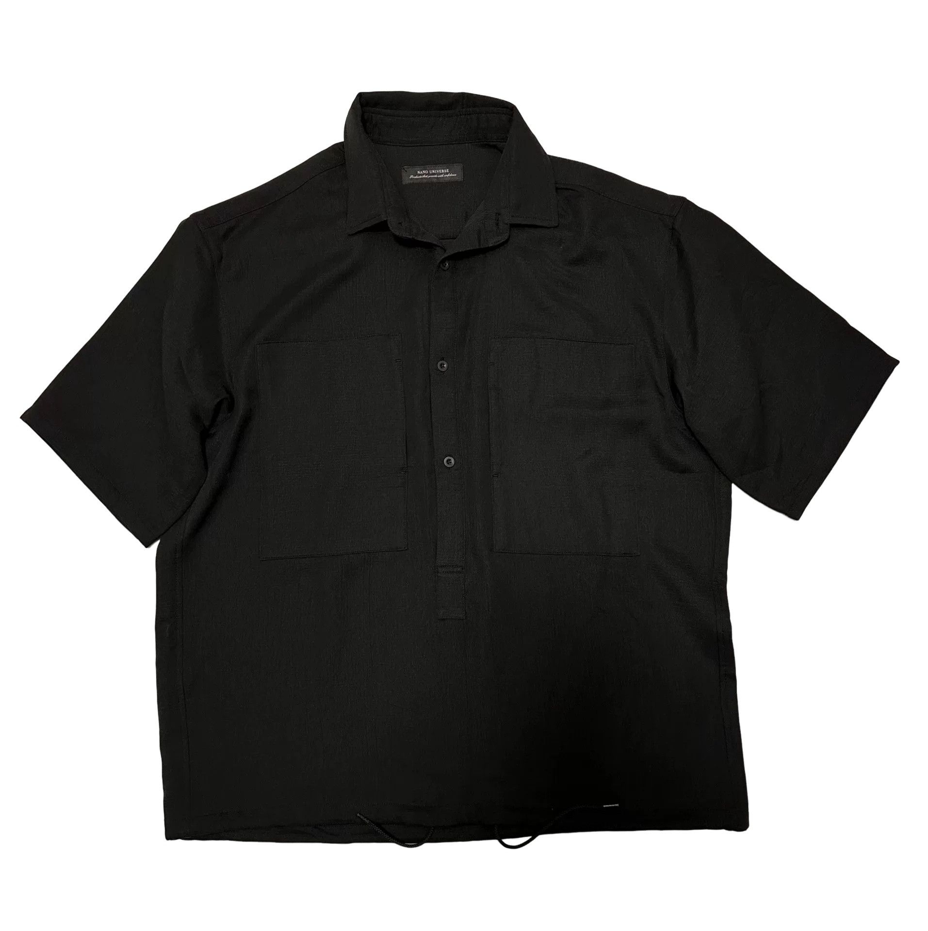 NANO universe Nano Universe Black Button Up Shirt Size S Size US S / EU 44-46 / 1 - 1 Thumbnail