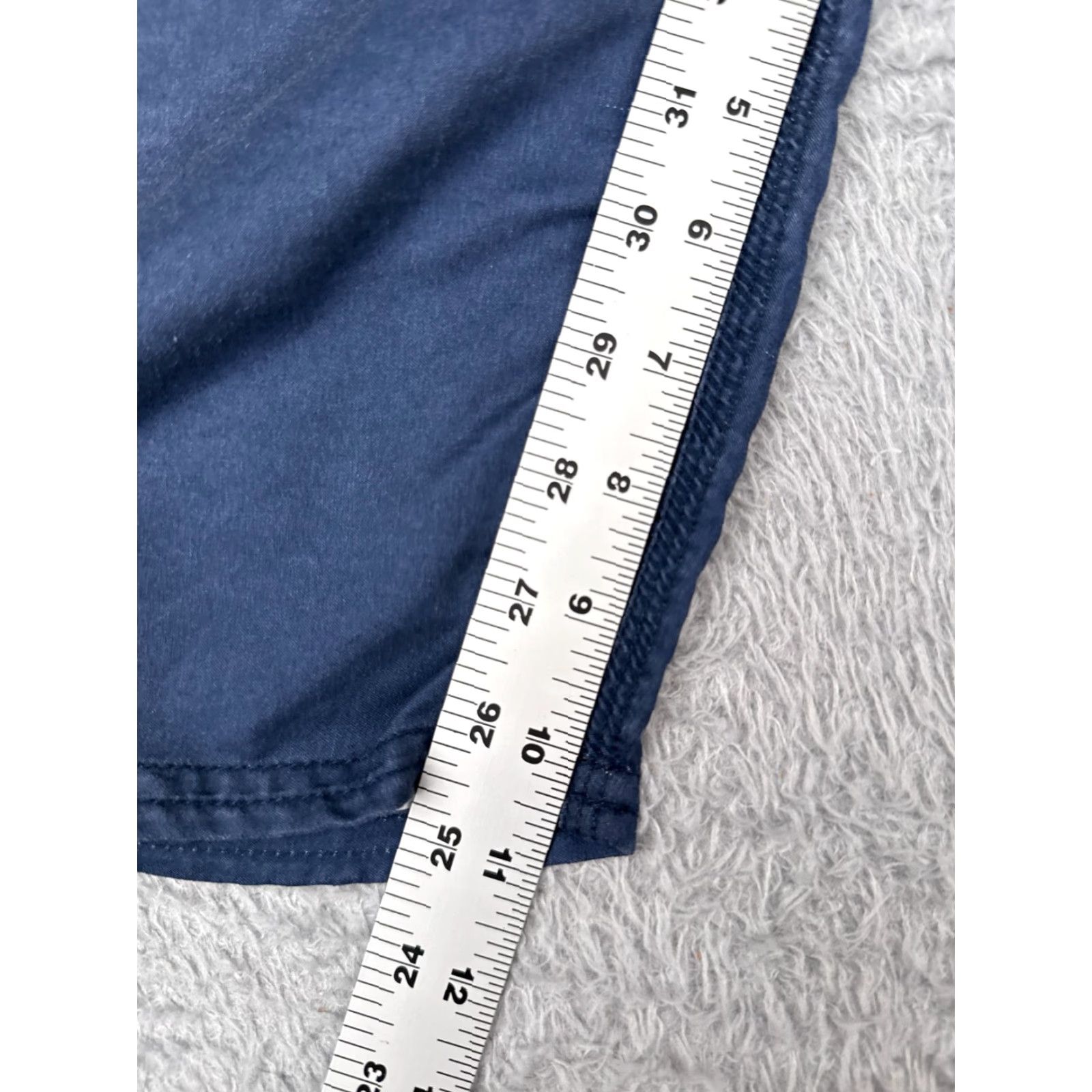 O'Neill O'Neill Swim Trunks Bottom Men 34 Blue Red Cargo Pockets Striped Beach Surf 34x11 Mens Size US 34 / EU 50 - 7 Thumbnail