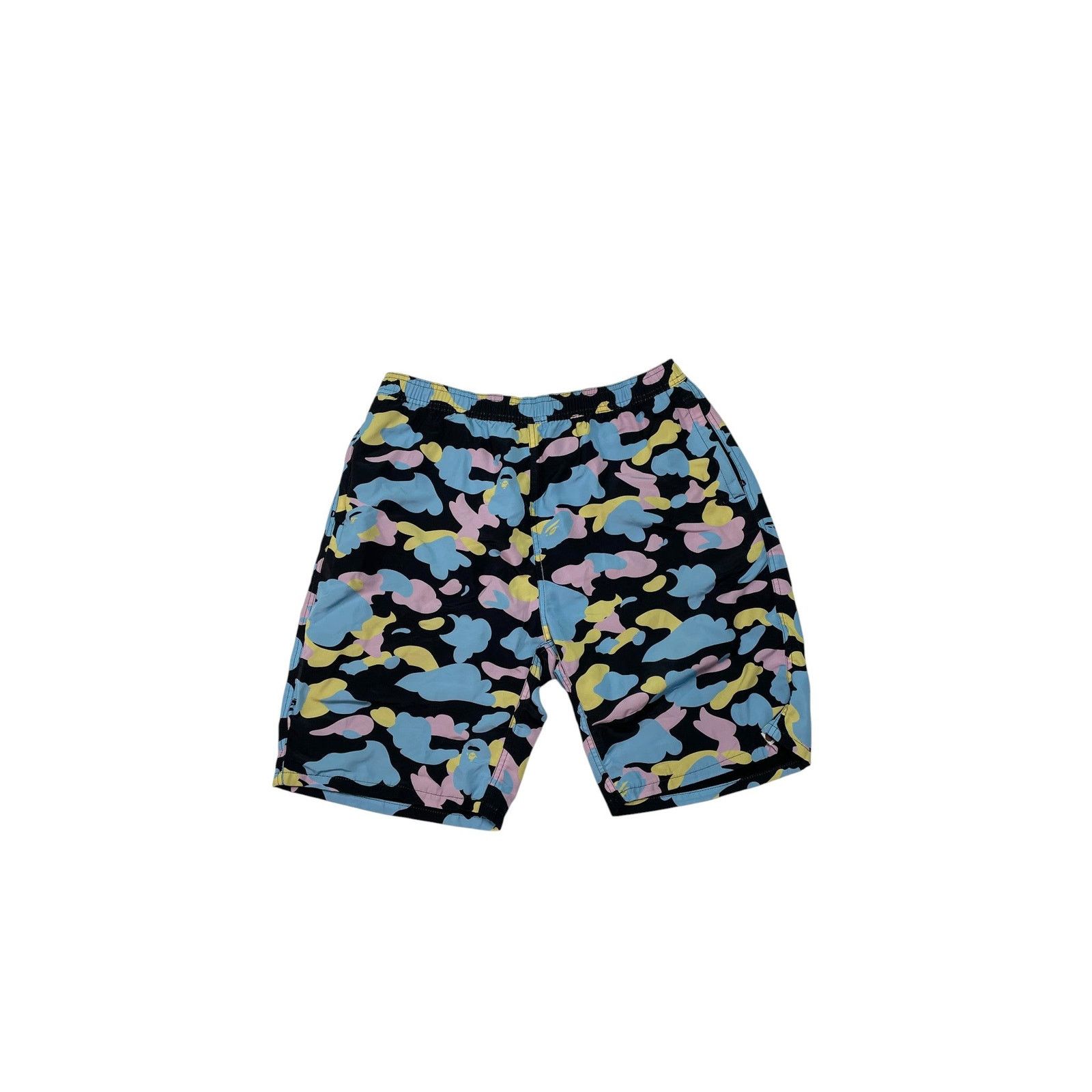 BAPE Multi Color Camo Shorts