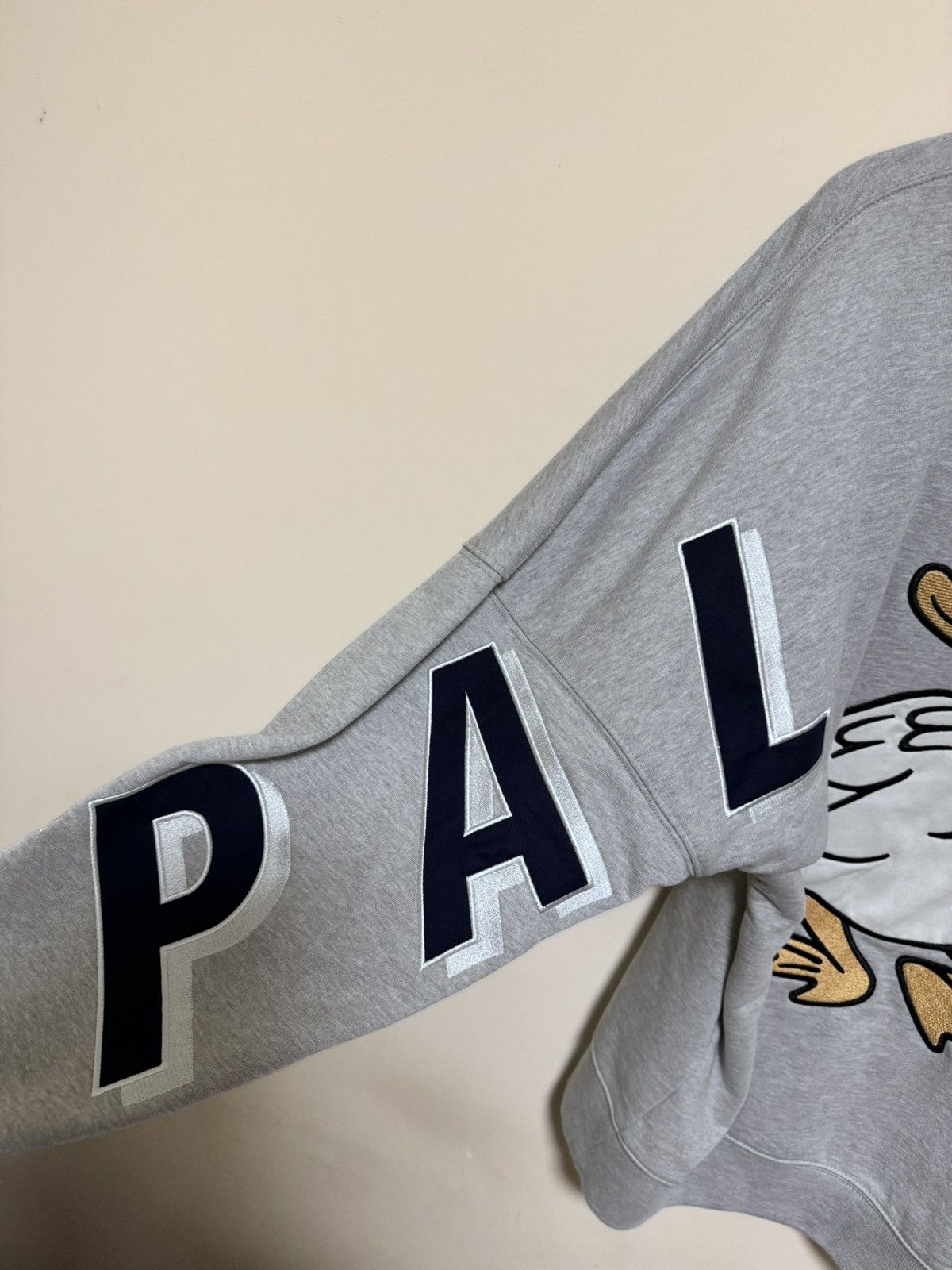 Palace Palace Duck Out Hood Grey Marl Size US L / EU 52-54 / 3 - 3 Thumbnail