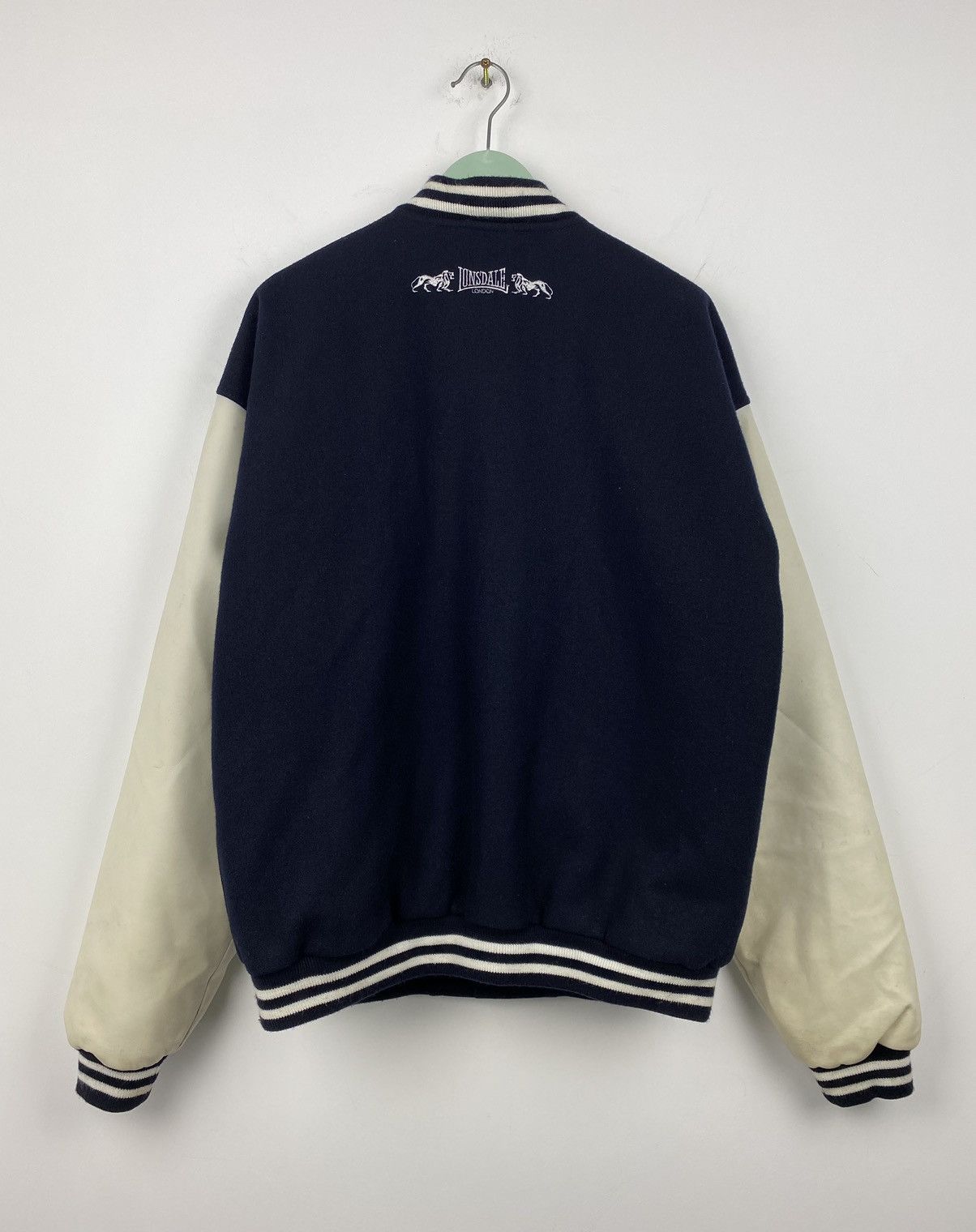Lonsdale Lonsdale Varsity Wool Jacket Carhartt Stussy Y2K Size US L / EU 52-54 / 3 - 14 Thumbnail