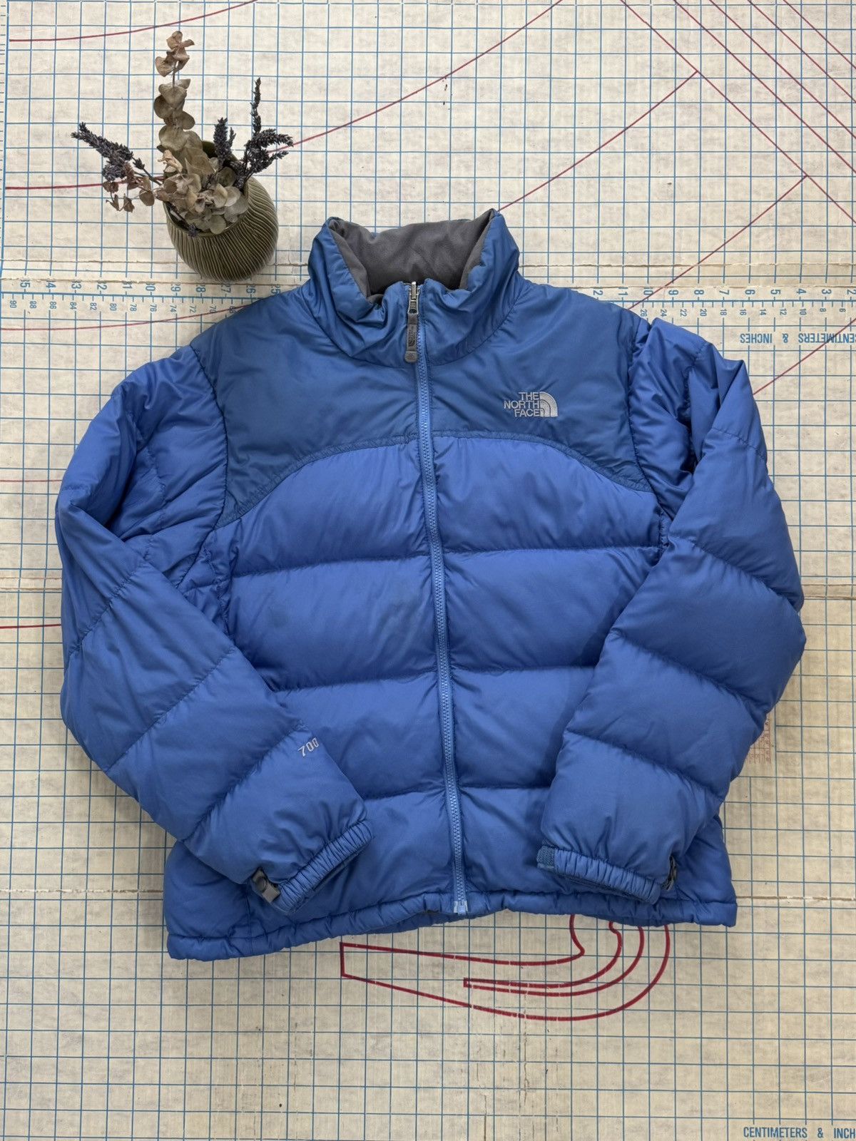 The North Face The North Face Baby Blue 700 Fill Puffer Jacket Womens Large Size L / US 10 / IT 46 - 5 Thumbnail