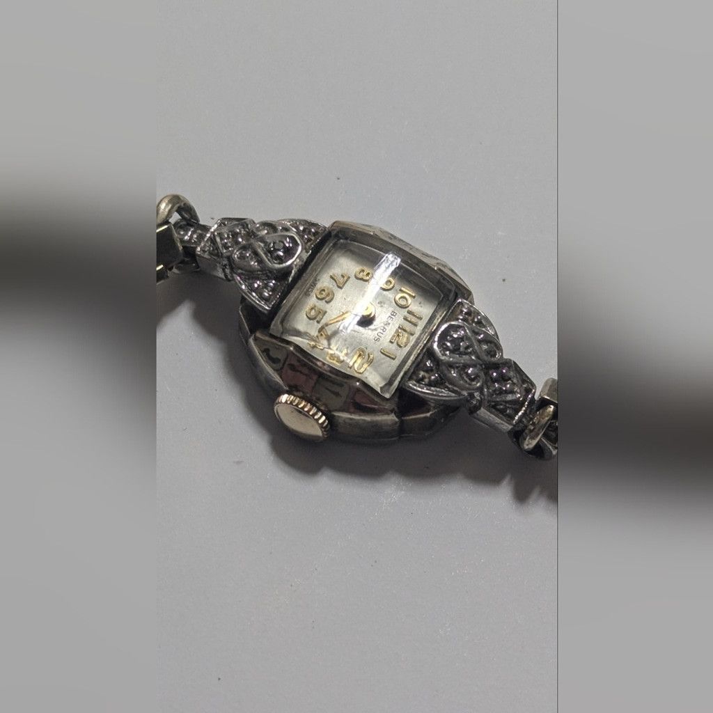 Other VINTAGE ANTIQUE BENRUS SWISS LADIES WRISTWATCH 10K RGP Size ONE SIZE - 6 Thumbnail