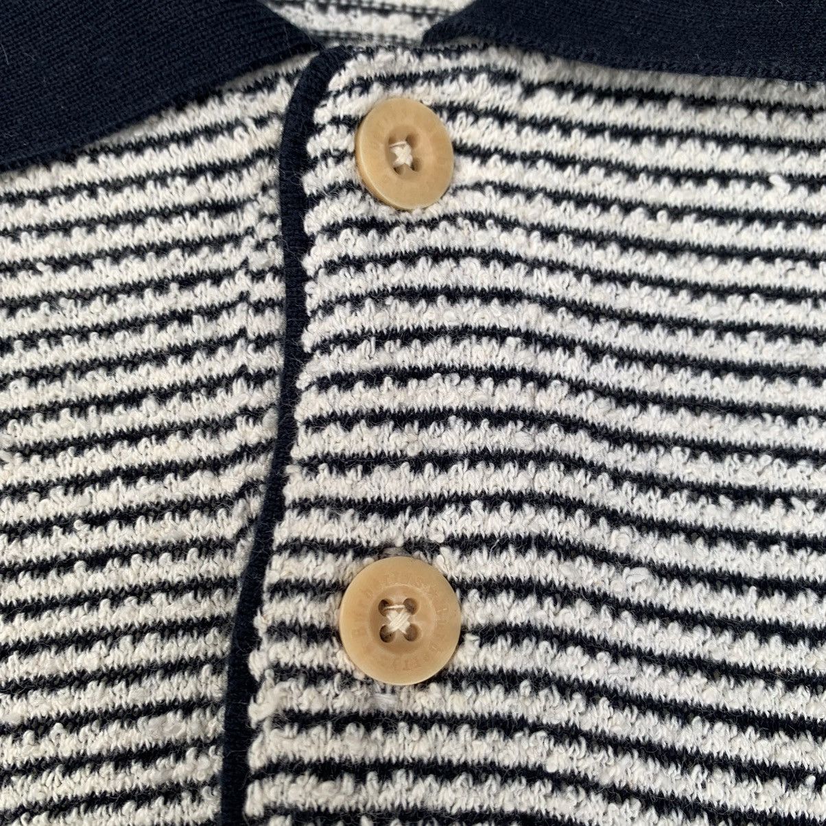 Burberry VINTAGE BURBERRYS KNIT STRIPED POLO SHIRT Size US L / EU 52-54 / 3 - 8 Thumbnail