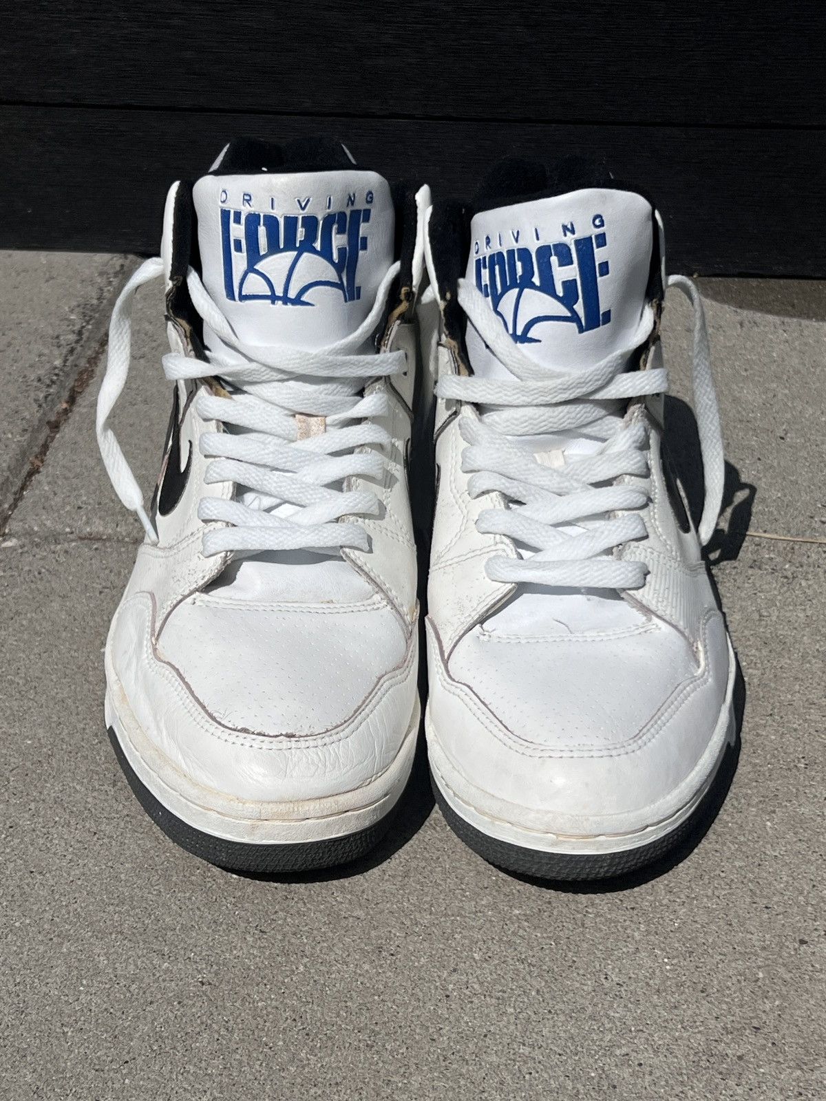 Nike × Vintage Vintage Nike Air 1989 Driving Force Shoes Size 12 & 13 80s Size US 12 / EU 45 - 2 Thumbnail