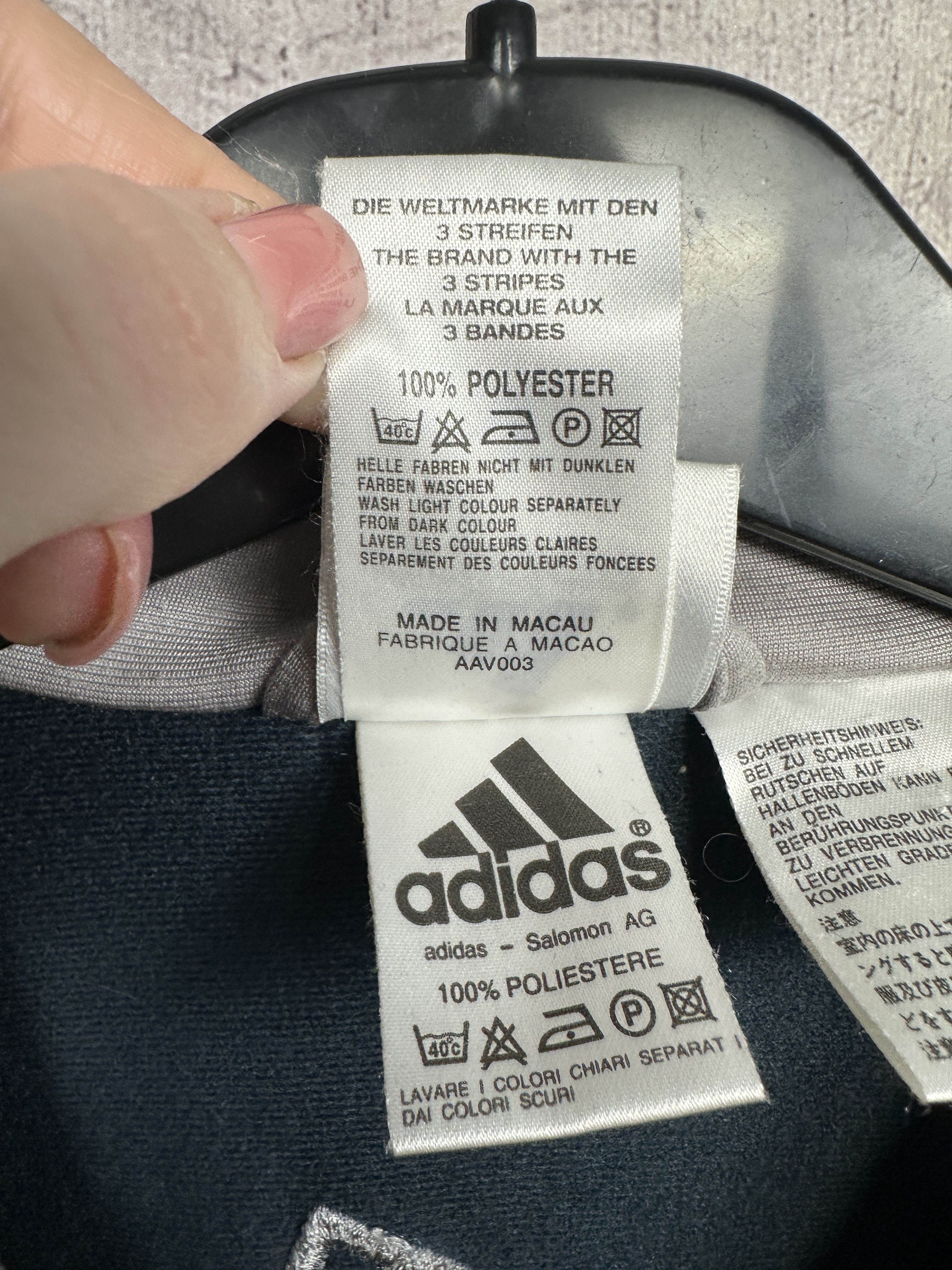 Adidas Adidas Vintage Mens Track Top Jacket Size US S / EU 44-46 / 1 - 6 Thumbnail