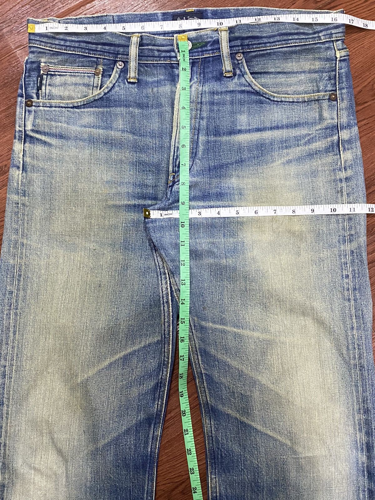 Mackintosh × Paul Smith Vintage Paul Smith Mud Wash Rusty Style Jeans Size US 33 - 22 Thumbnail