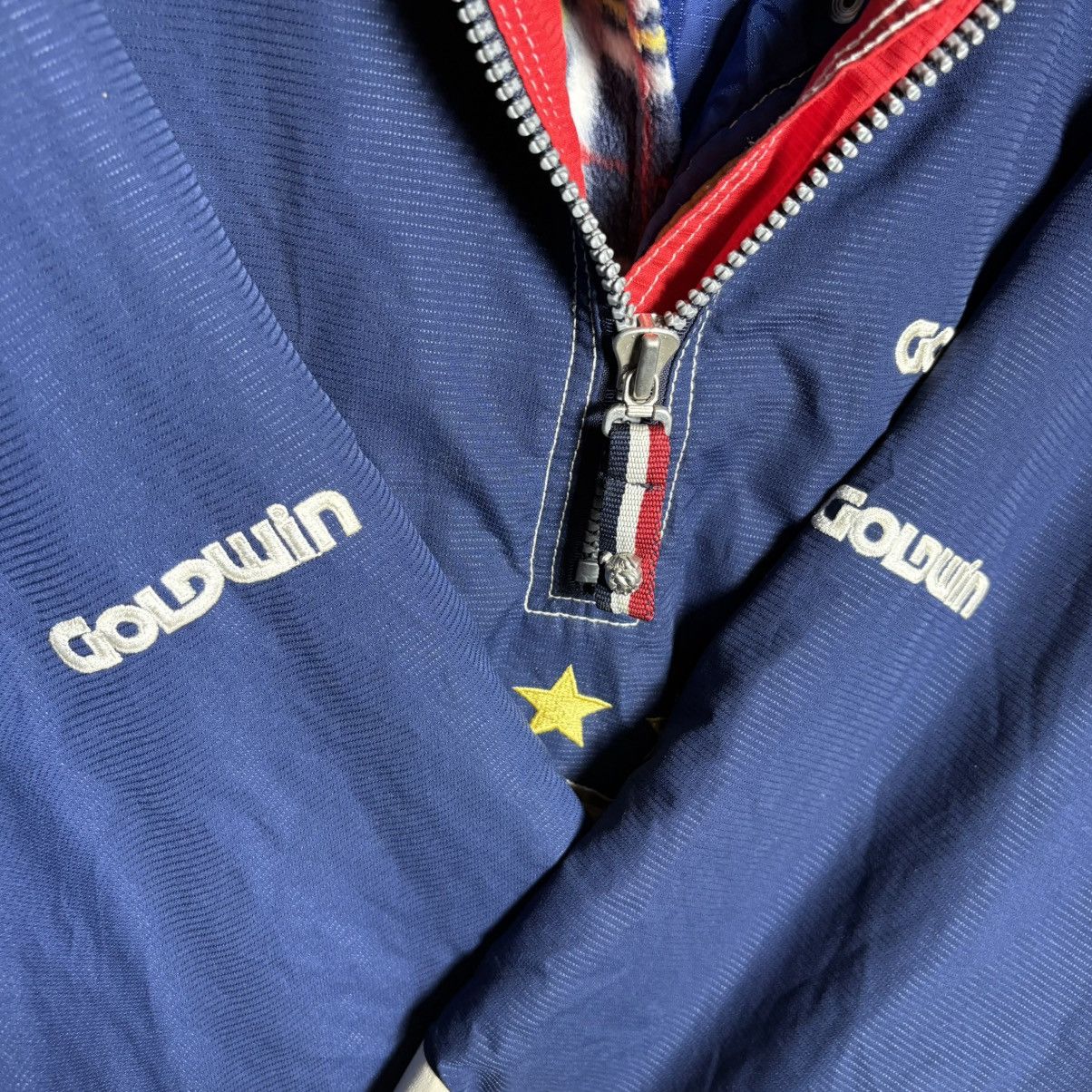 Ellesse × Goldwin Vintage Ellesse x Goldwin Bulldog Ski Hoodie Down Jacket Size US XL / EU 56 / 4 - 7 Thumbnail