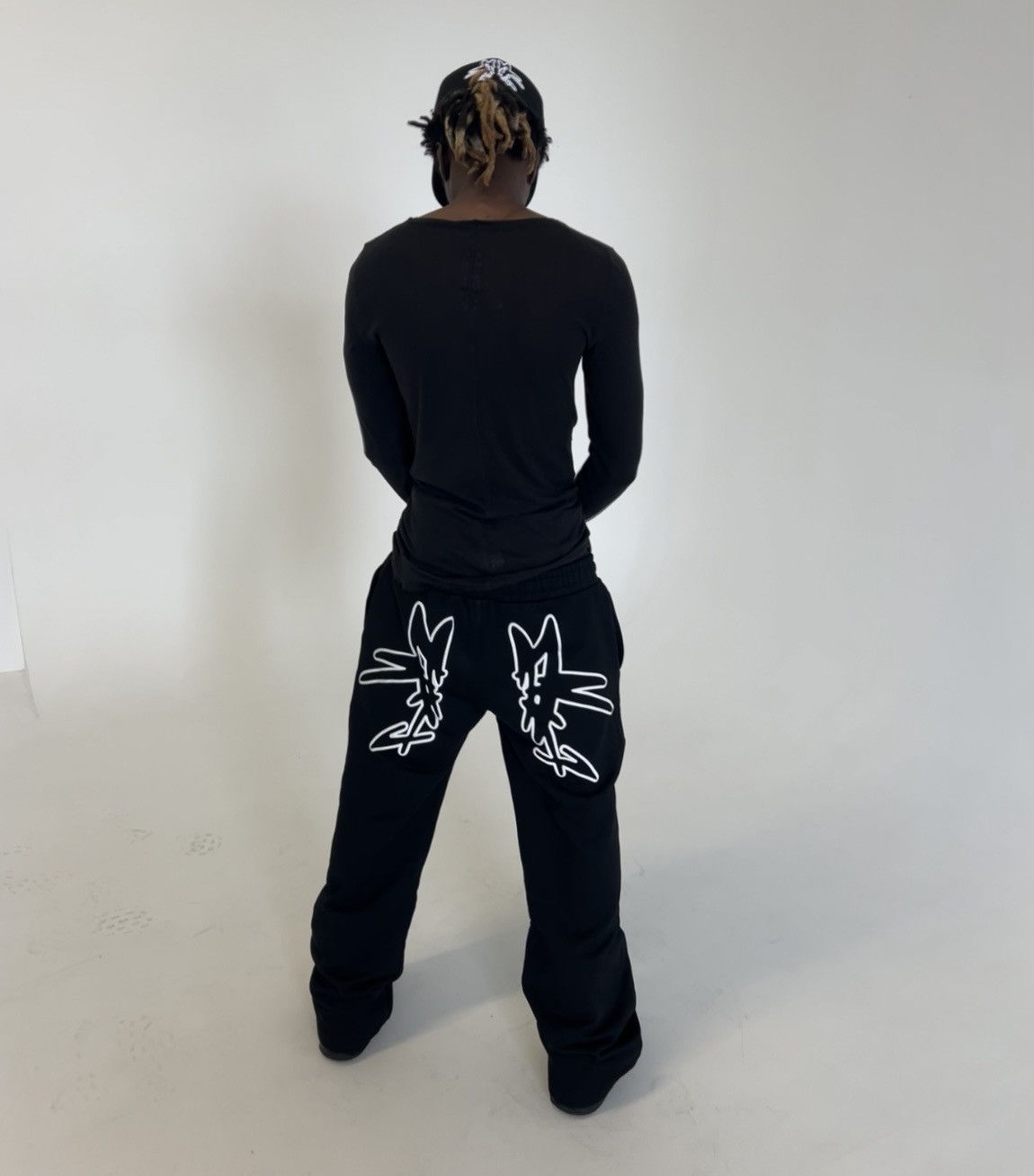Christian Audigier Dylan Audigier “Rorschach” Trompe L’oeil sweatpants Size US 32 / EU 48 - 2 Thumbnail