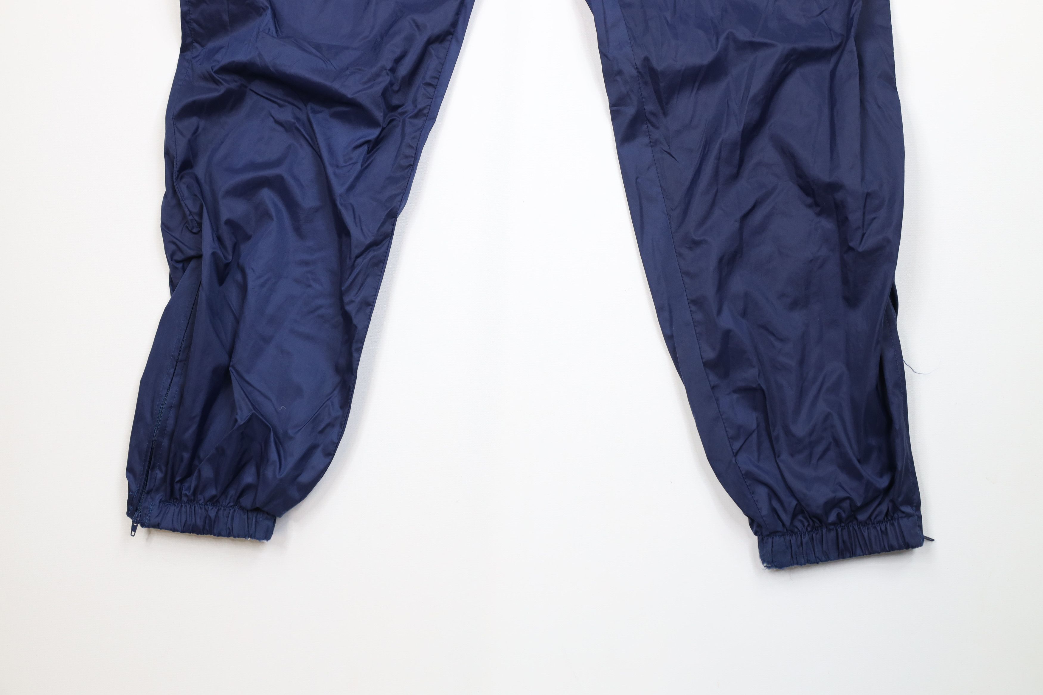 Vintage Vintage 90s Streetwear Lined Windbreaker Joggers Pants Blue Size US 34 / EU 50 - 4 Thumbnail